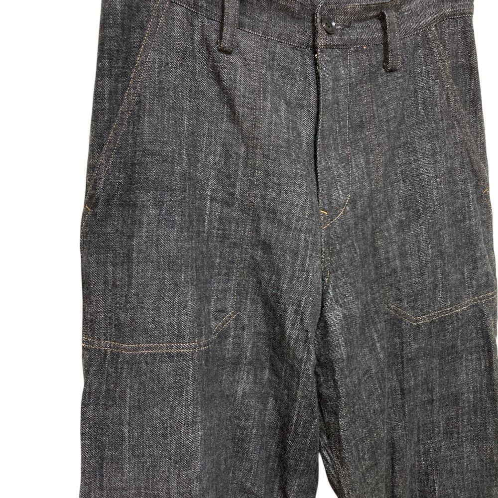 Other Yoji Yamamoto Yohji Yamamoto 8OZ DENIM Work Pants Textile Pants YT-P03-028 DUTY FREE for USA Size ONE SIZE - 2 Thumbnail