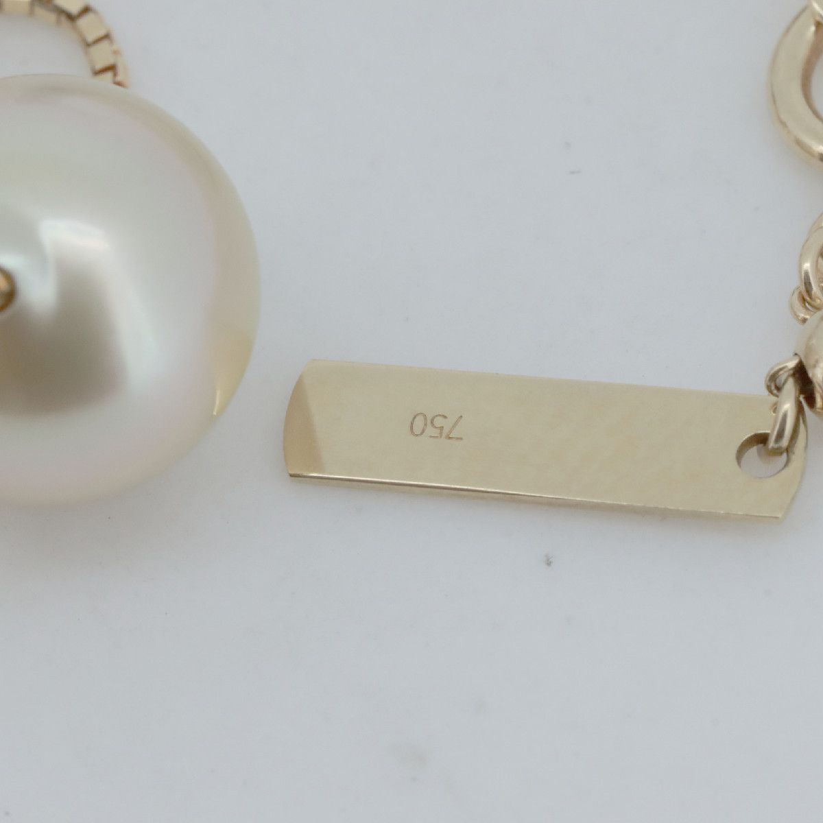Other Tasaki Tasaki South Sea Pearl Au750 Necklace Precious Metal Necklace DUTY FREE for USA Size ONE SIZE - 3 Thumbnail