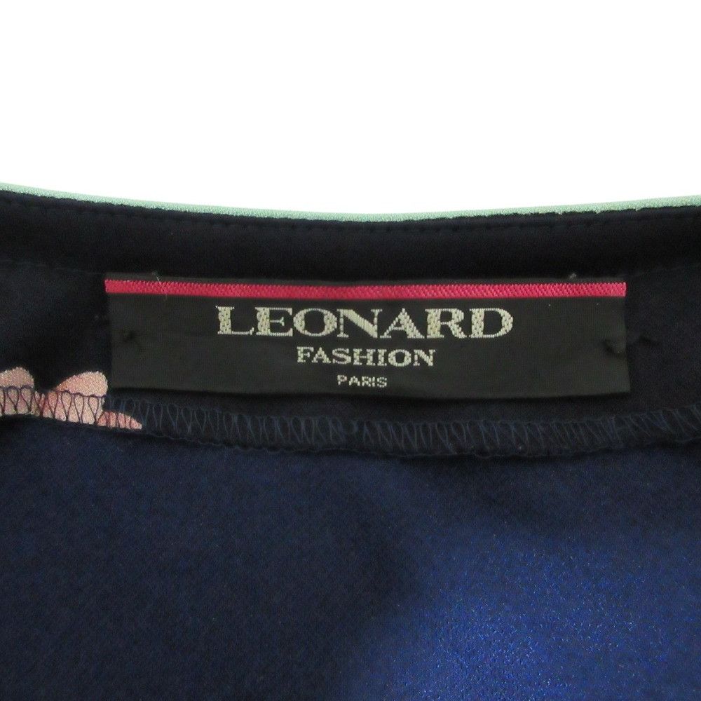 Other Leonard LEONARD FASHION floral print collarless jacket Textile Outerwear DUTY FREE for USA Size ONE SIZE - 3 Thumbnail