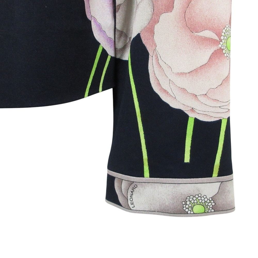 Other Leonard LEONARD FASHION floral print collarless jacket Textile Outerwear DUTY FREE for USA Size ONE SIZE - 5 Thumbnail