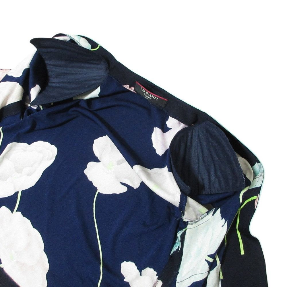 Other Leonard LEONARD FASHION floral print collarless jacket Textile Outerwear DUTY FREE for USA Size ONE SIZE - 6 Thumbnail