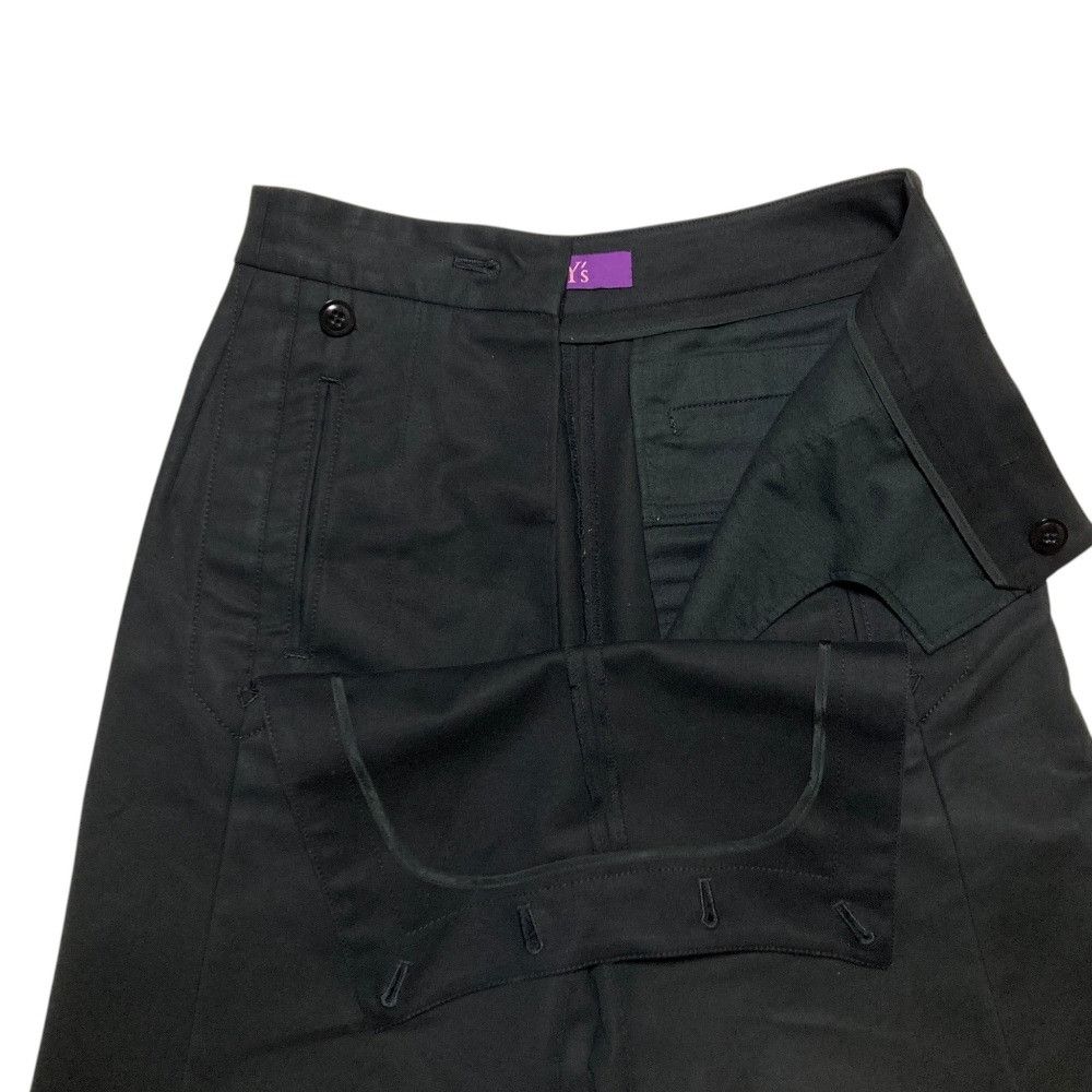 Other Yoji Yamamoto Yohji Yamamoto Ys Pink Label Cropped Wide Pants Textile Bottoms YU-P46-032 DUTY FREE for USA Size ONE SIZE - 3 Thumbnail