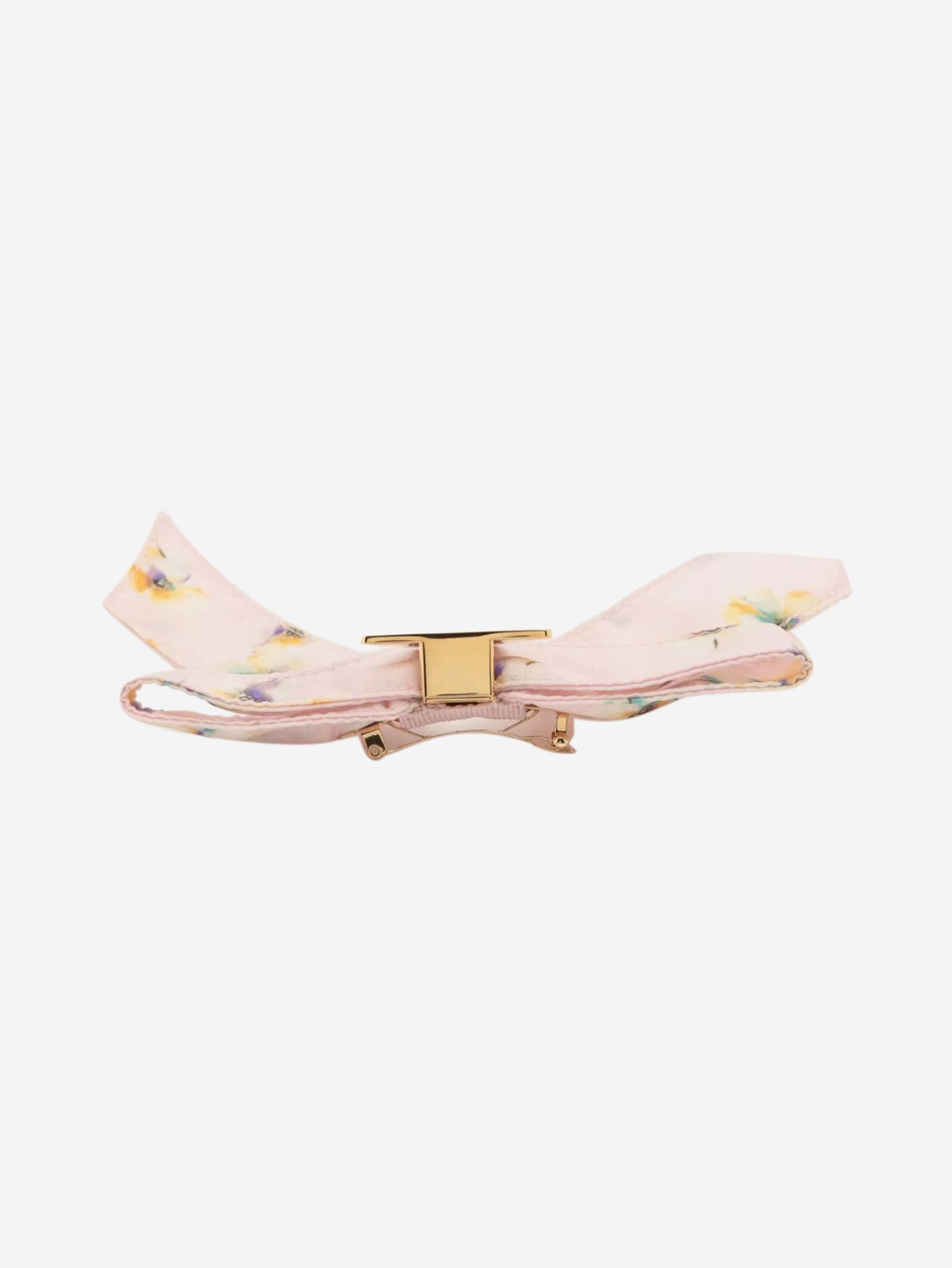 Prada Pink floral bow hair clip Size ONE SIZE - 2 Thumbnail