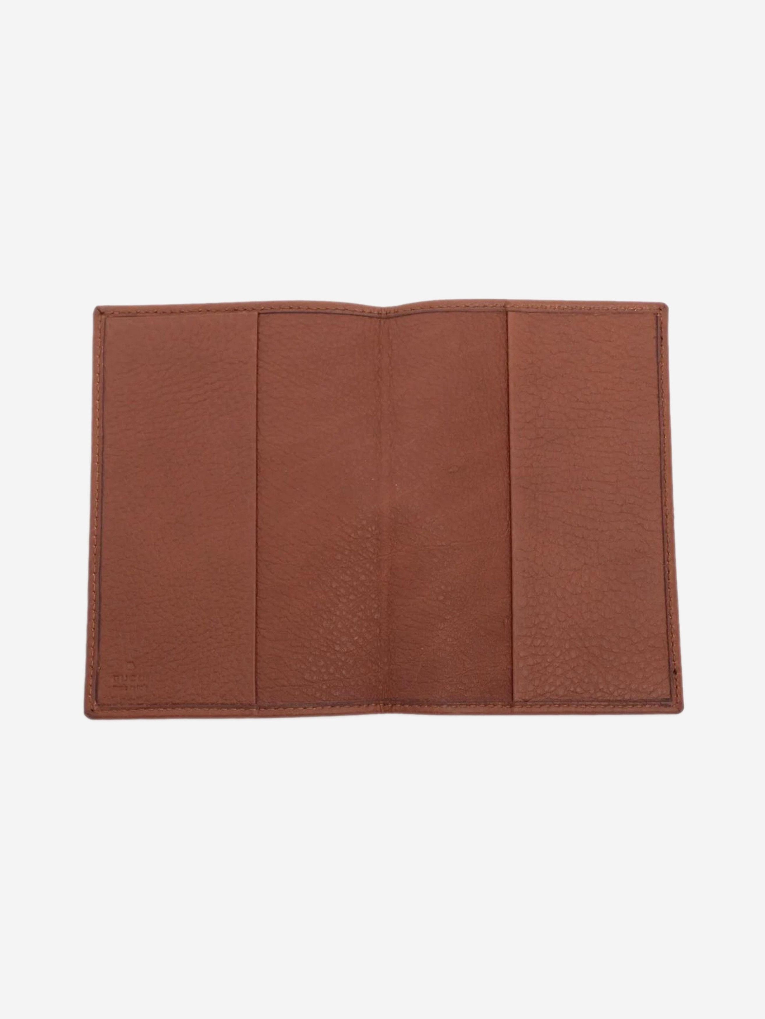 Gucci Brown leather travel accessories set Size ONE SIZE - 4 Thumbnail