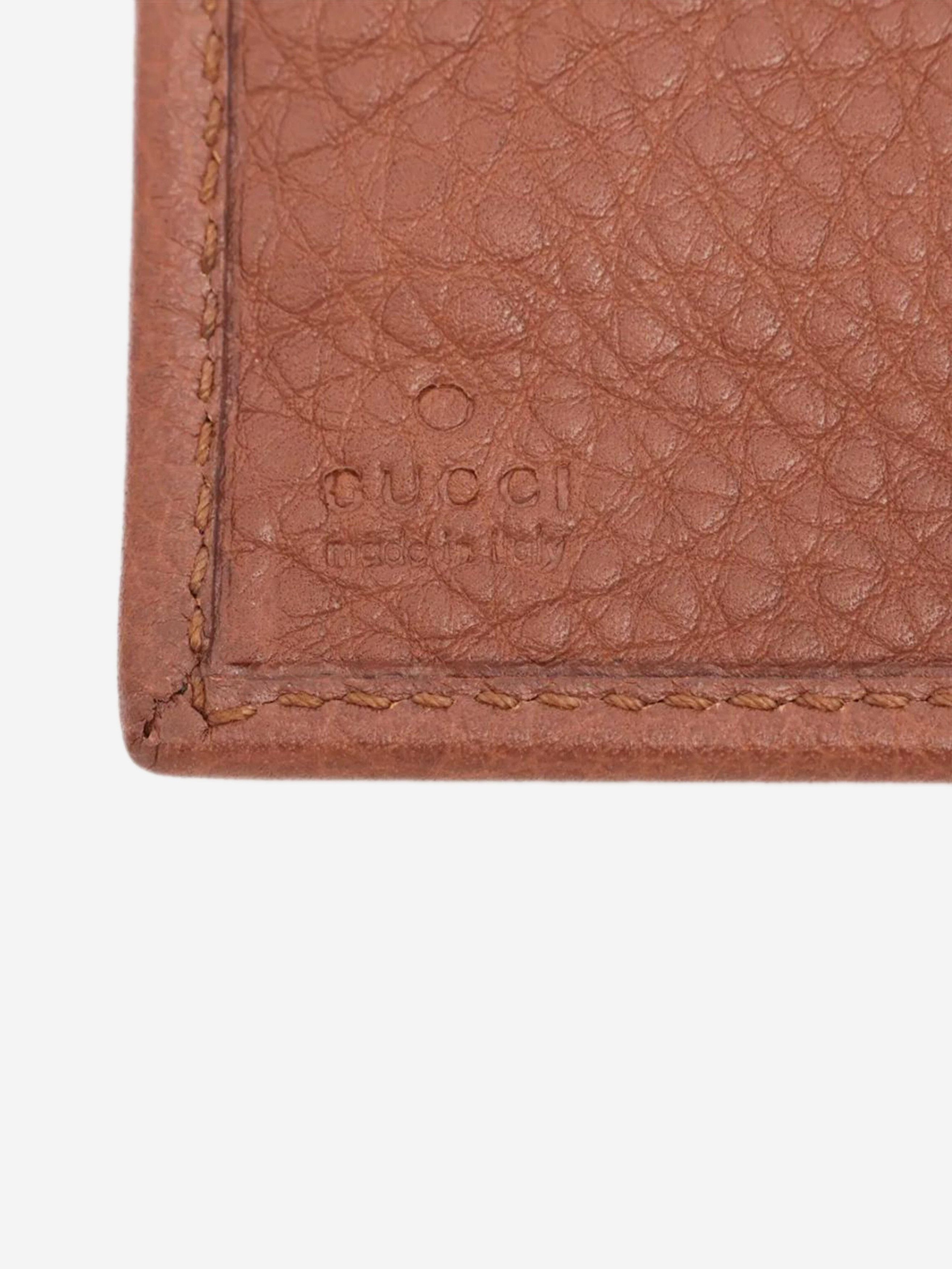 Gucci Brown leather travel accessories set Size ONE SIZE - 5 Thumbnail
