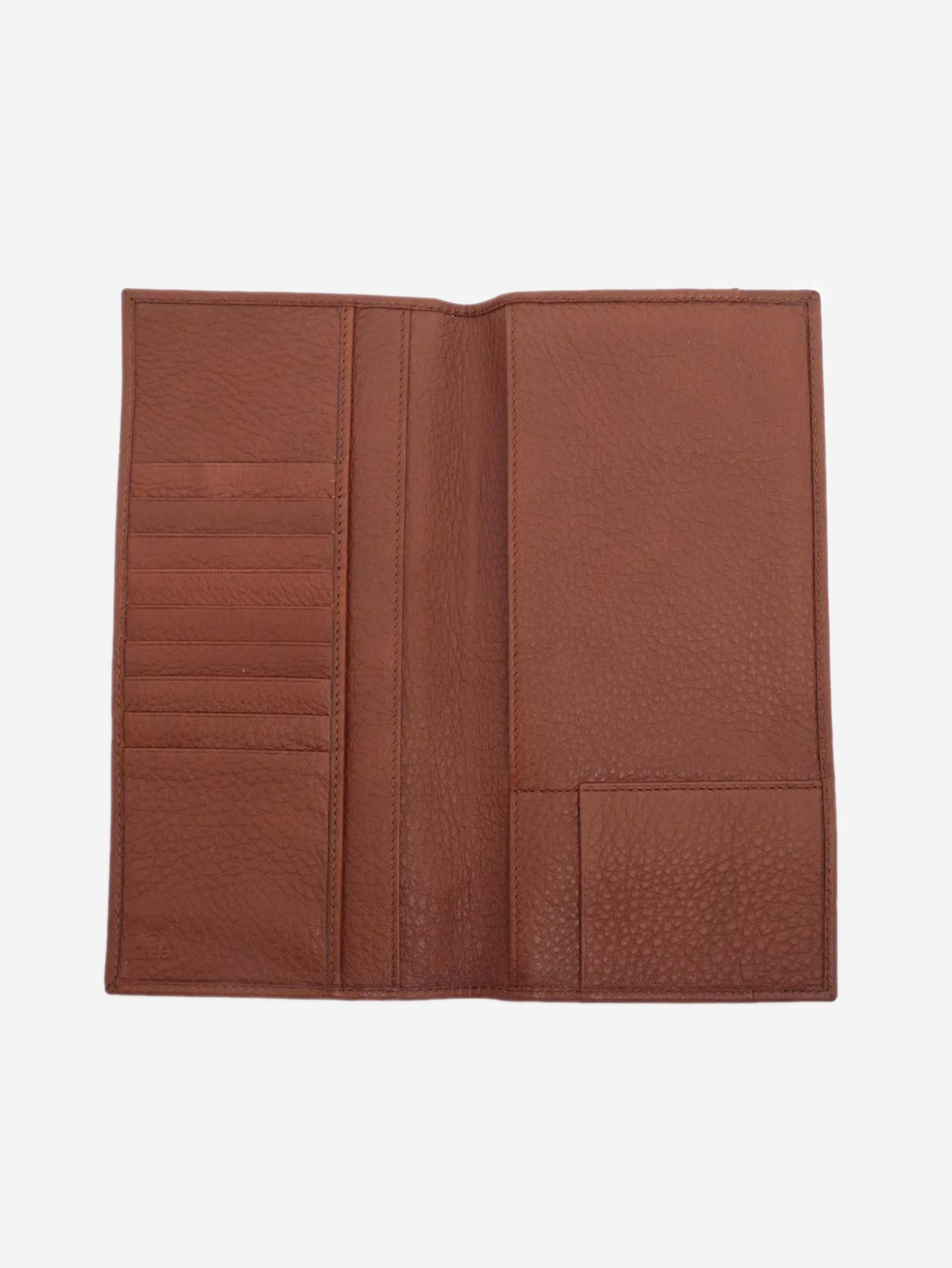 Gucci Brown leather travel accessories set Size ONE SIZE - 3 Thumbnail