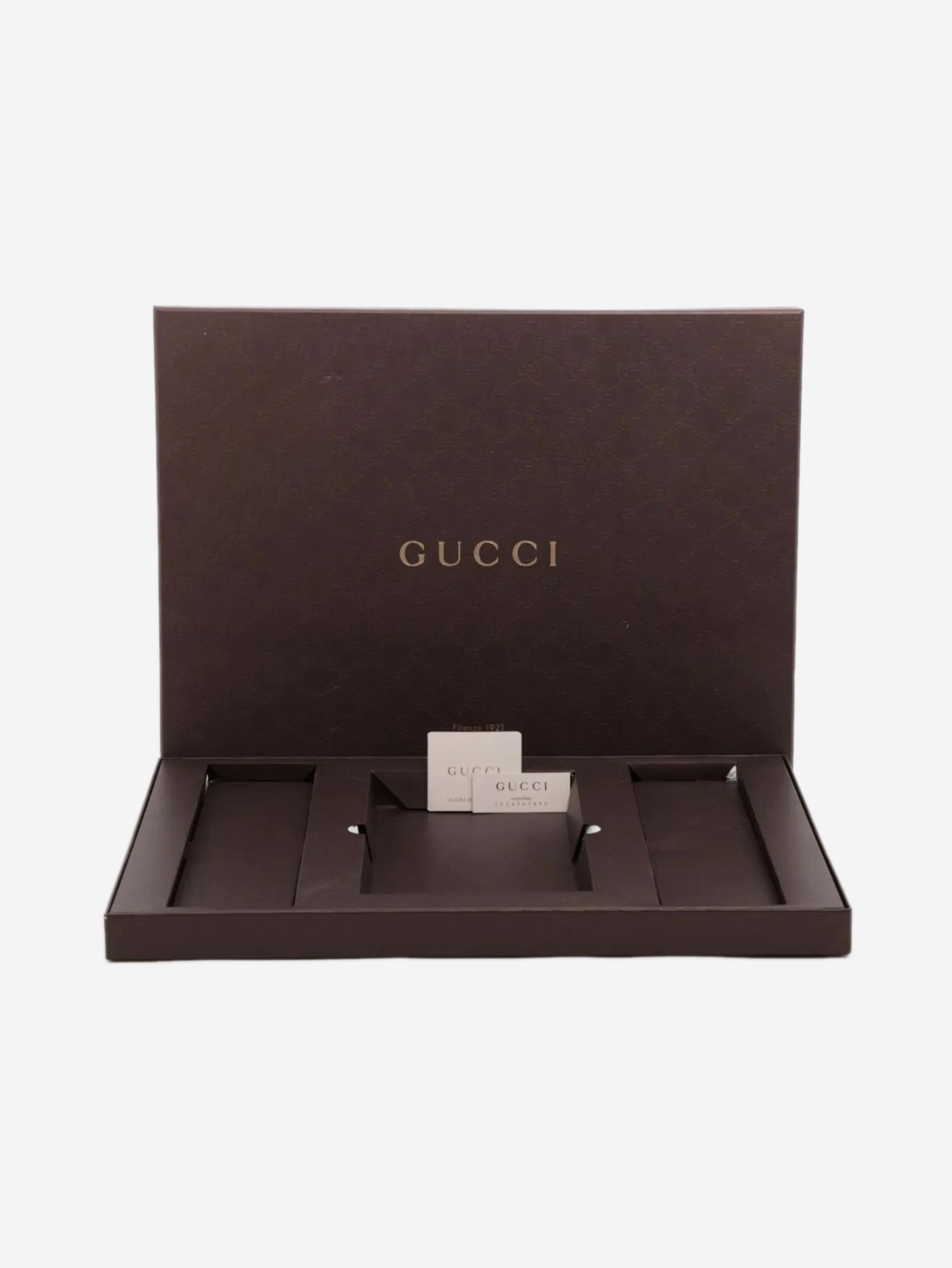 Gucci Brown leather travel accessories set Size ONE SIZE - 6 Thumbnail