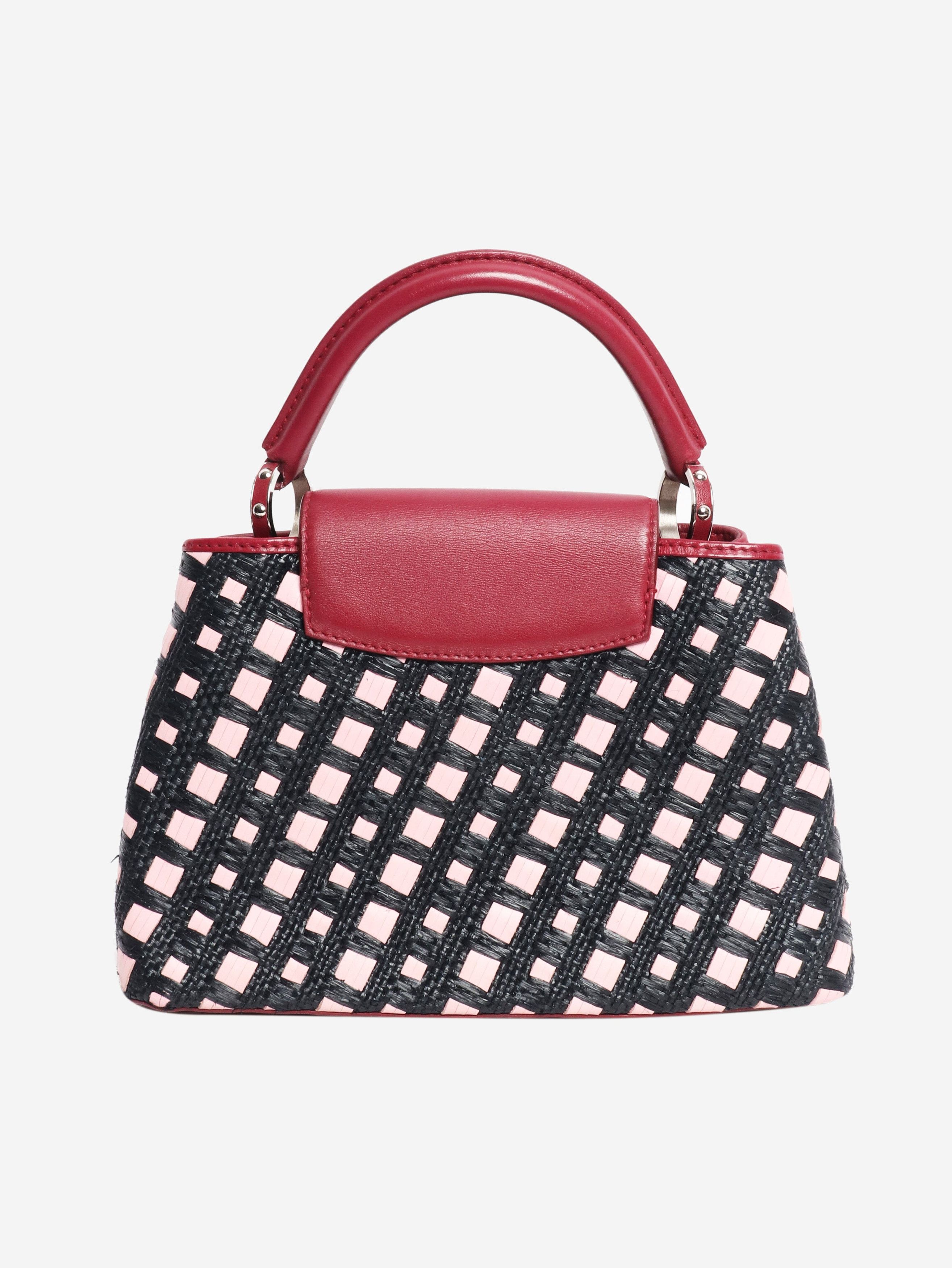 Louis Vuitton Pink and black Capucines BB shoulder bag Size ONE SIZE - 3 Thumbnail