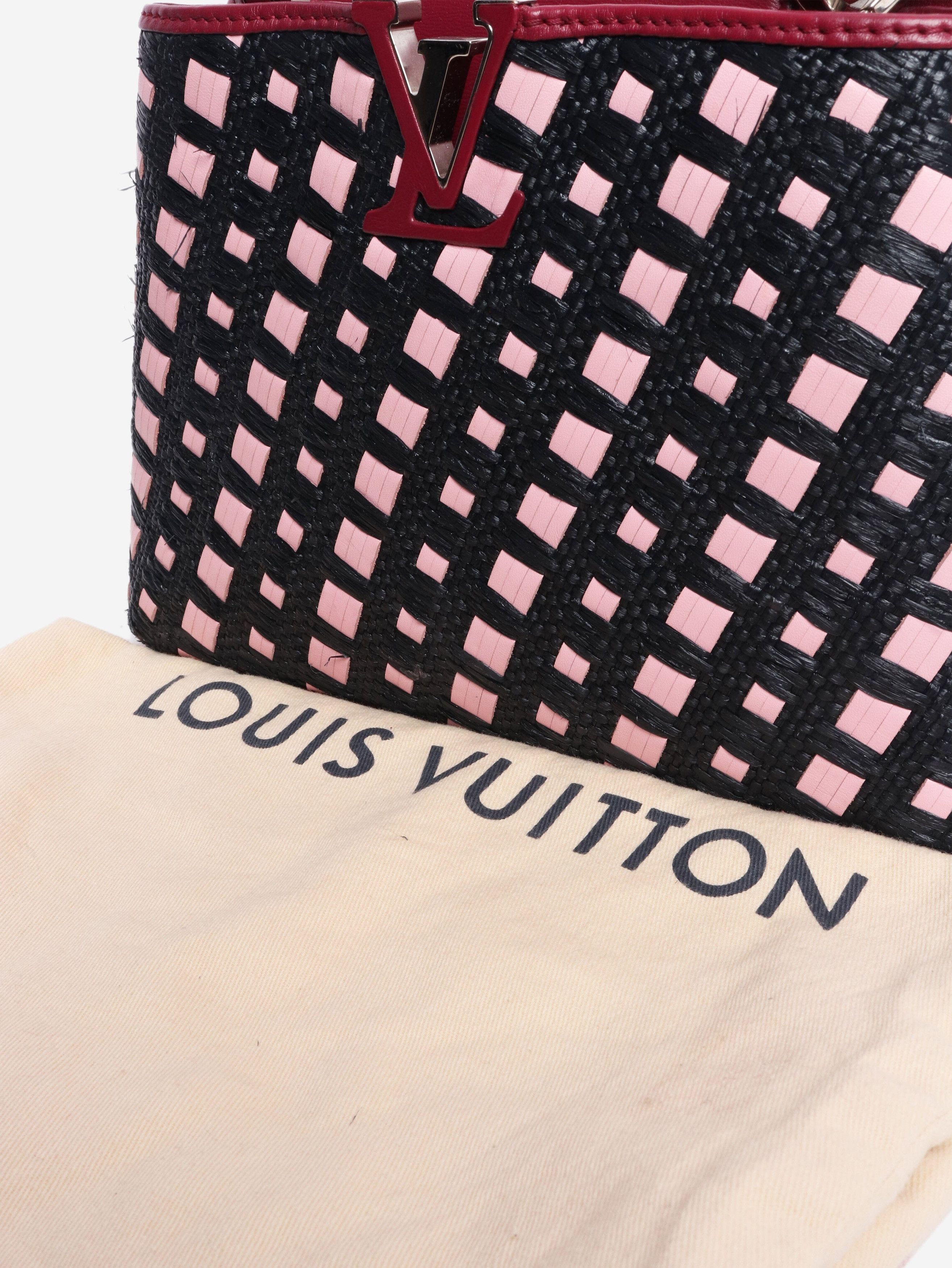 Louis Vuitton Pink and black Capucines BB shoulder bag Size ONE SIZE - 9 Thumbnail