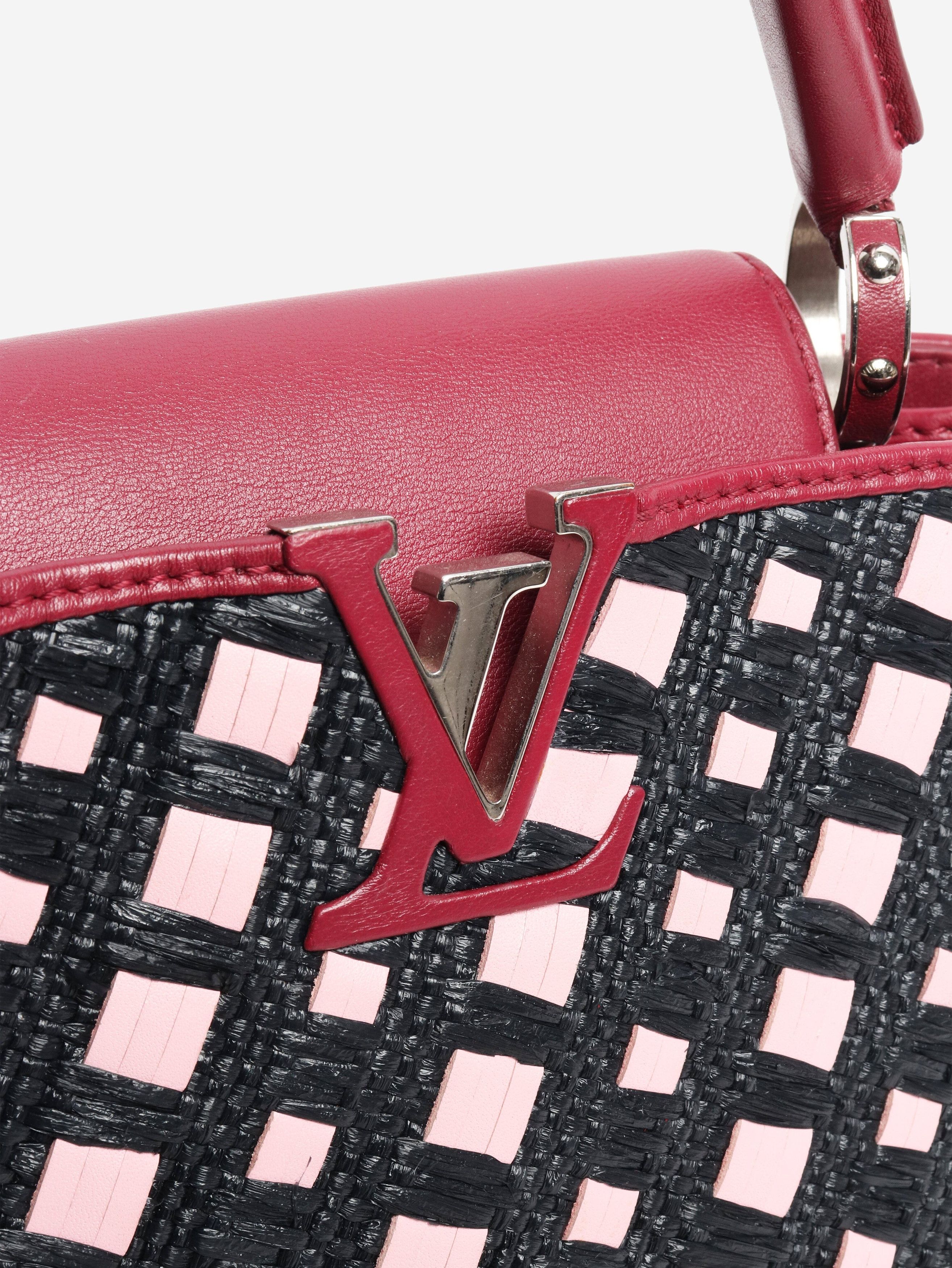 Louis Vuitton Pink and black Capucines BB shoulder bag Size ONE SIZE - 5 Thumbnail