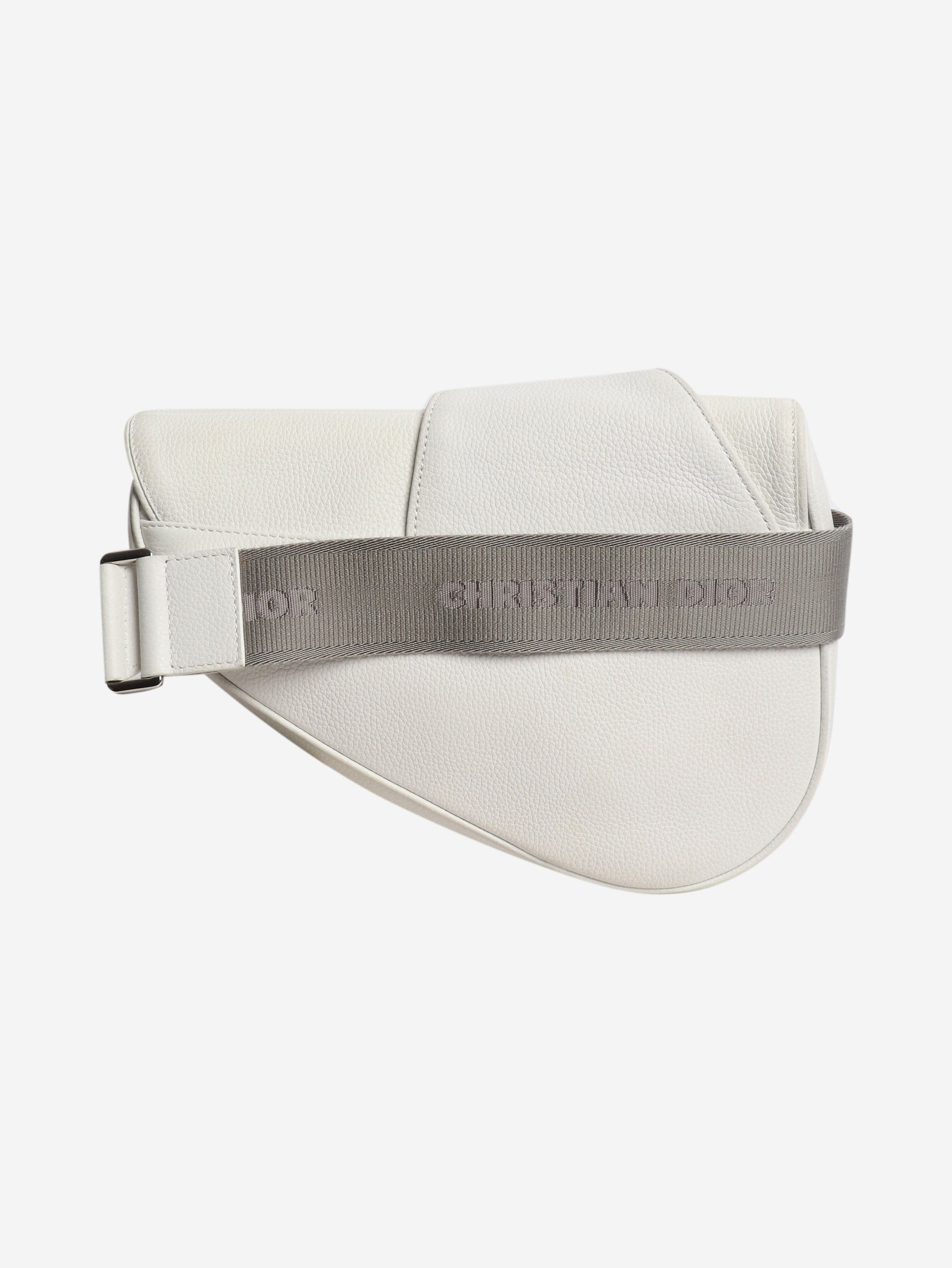 Dior White 2019 Saddle crossbody bag Size ONE SIZE - 2 Thumbnail