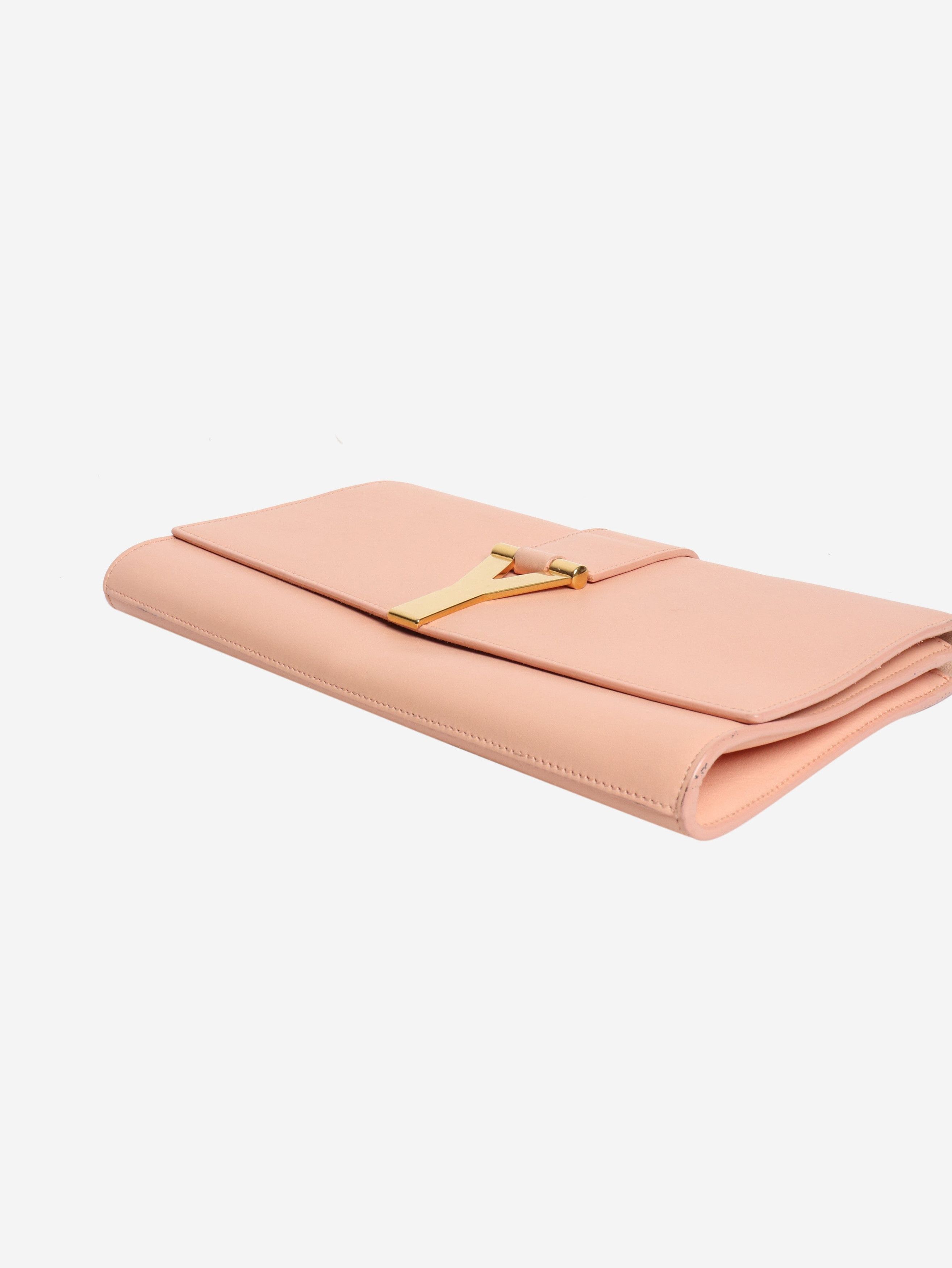 Other Peach Chyc leather clutch Size ONE SIZE - 8 Thumbnail