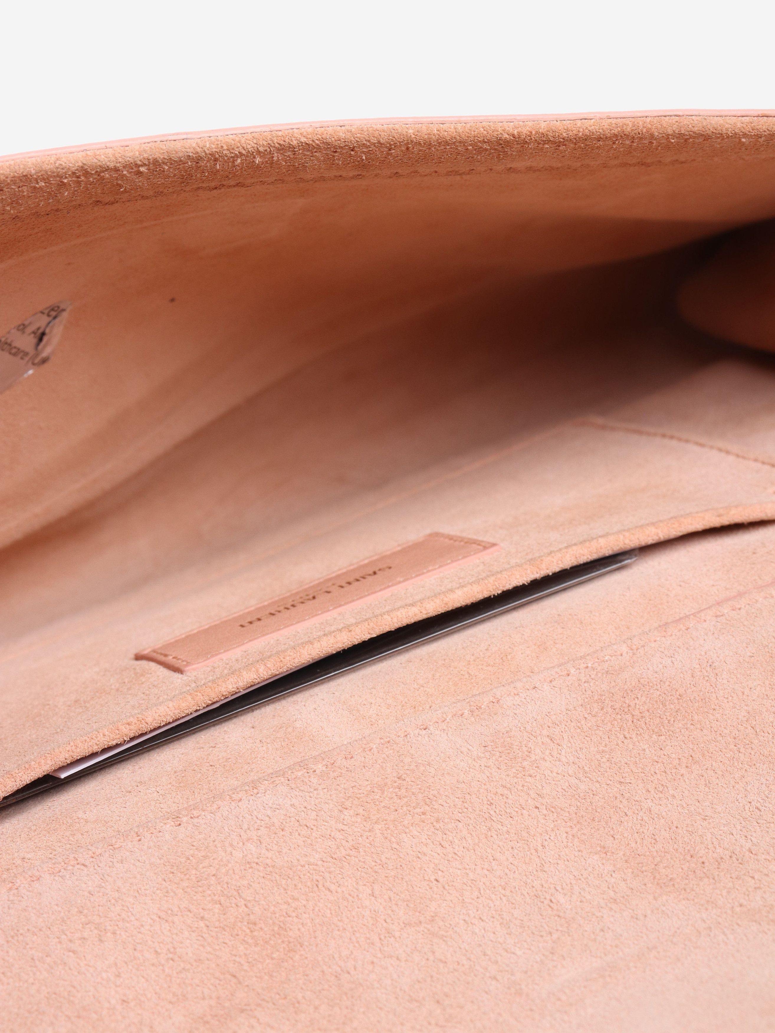Other Peach Chyc leather clutch Size ONE SIZE - 7 Thumbnail