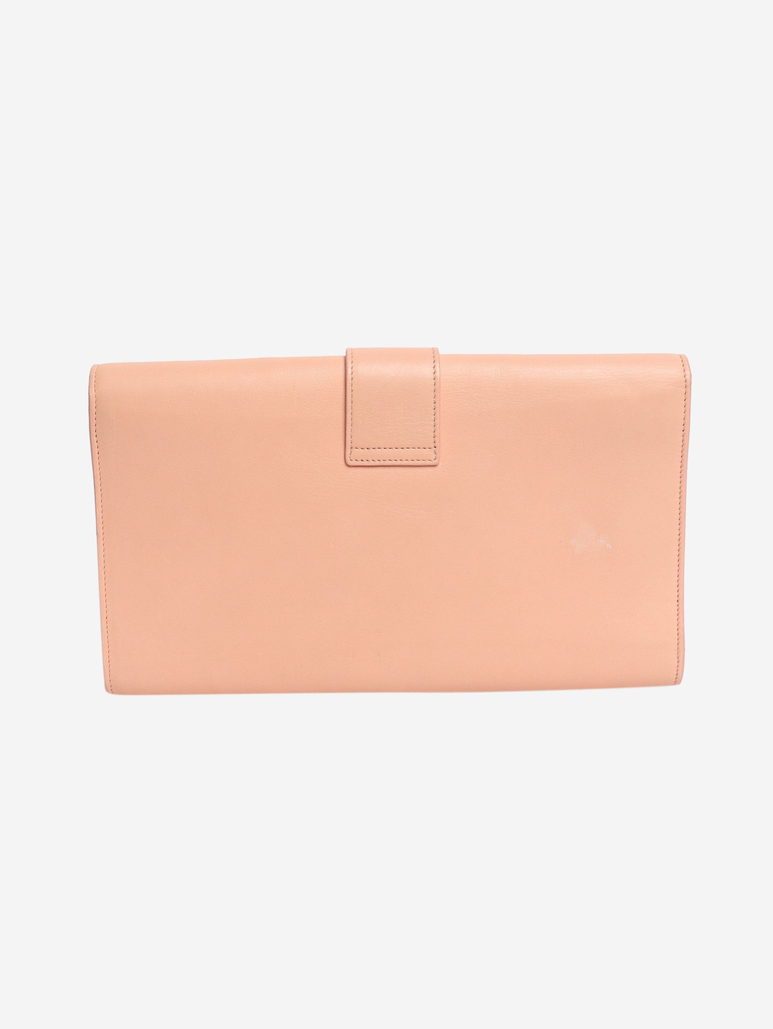 Other Peach Chyc leather clutch Size ONE SIZE - 2 Thumbnail