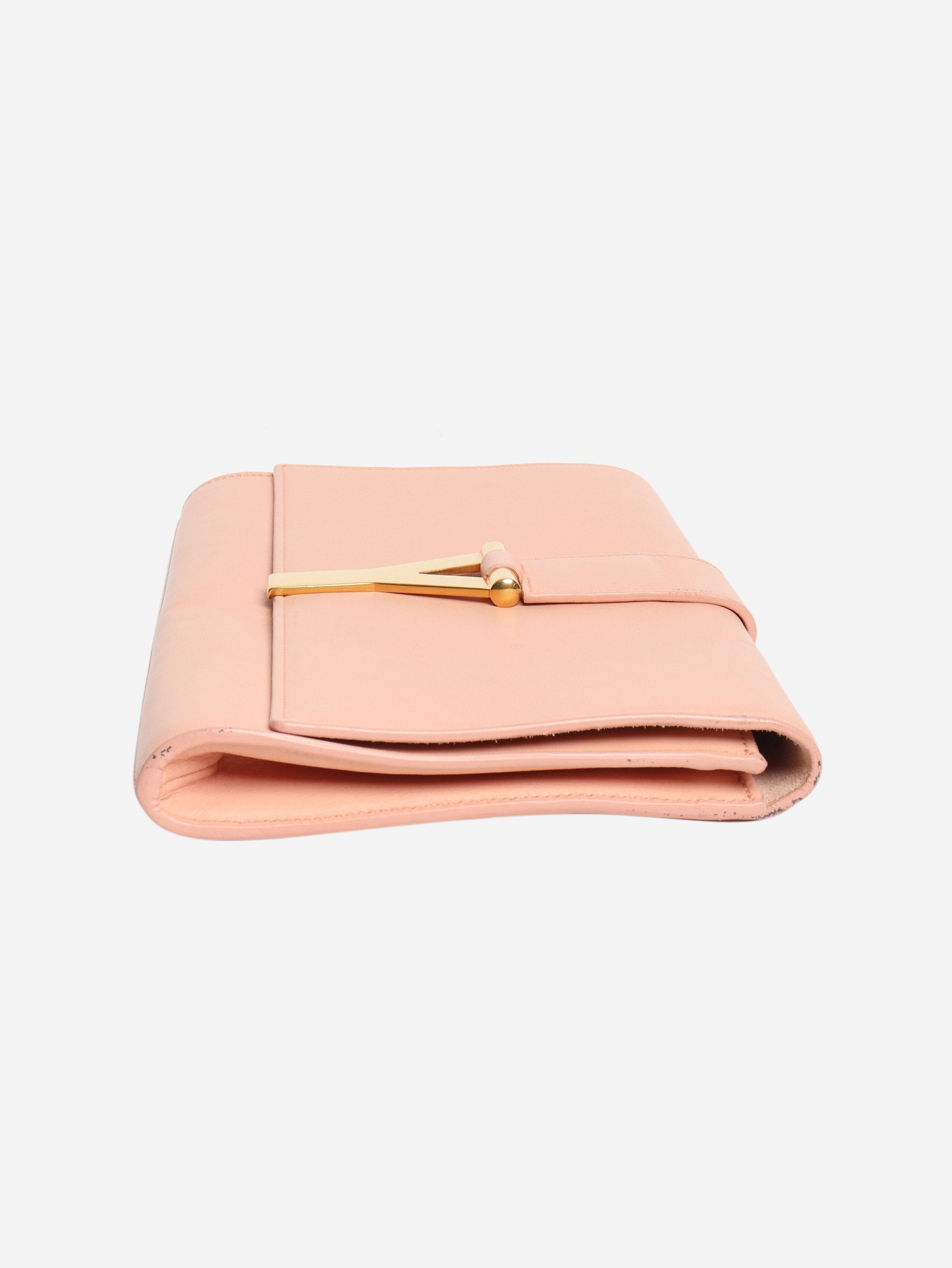 Other Peach Chyc leather clutch Size ONE SIZE - 9 Thumbnail