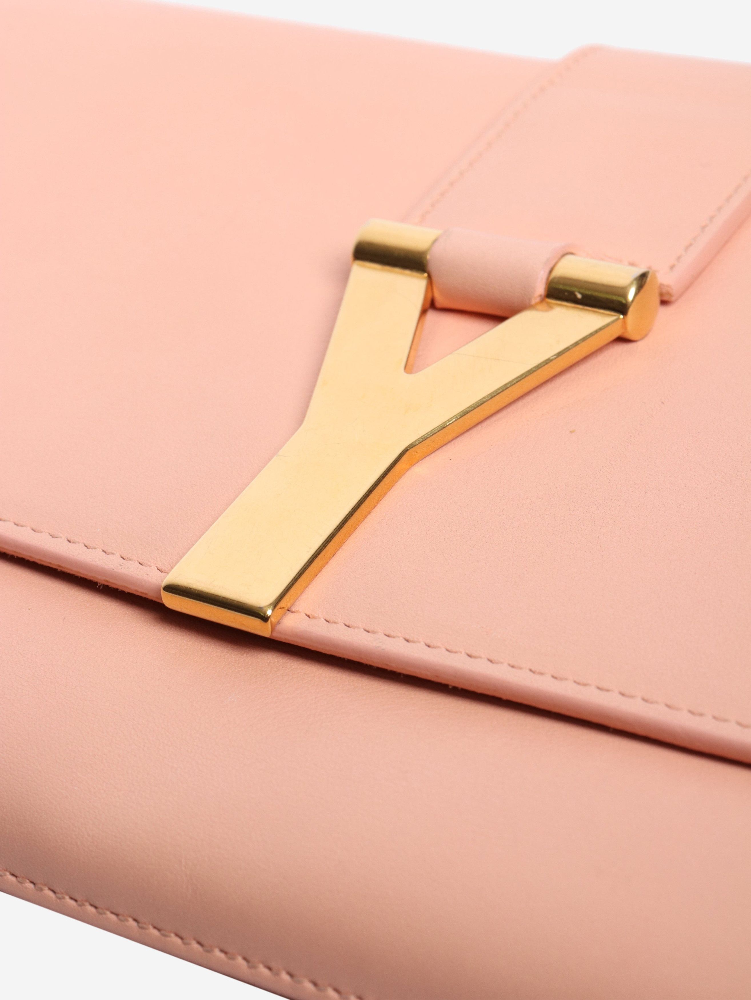 Other Peach Chyc leather clutch Size ONE SIZE - 5 Thumbnail