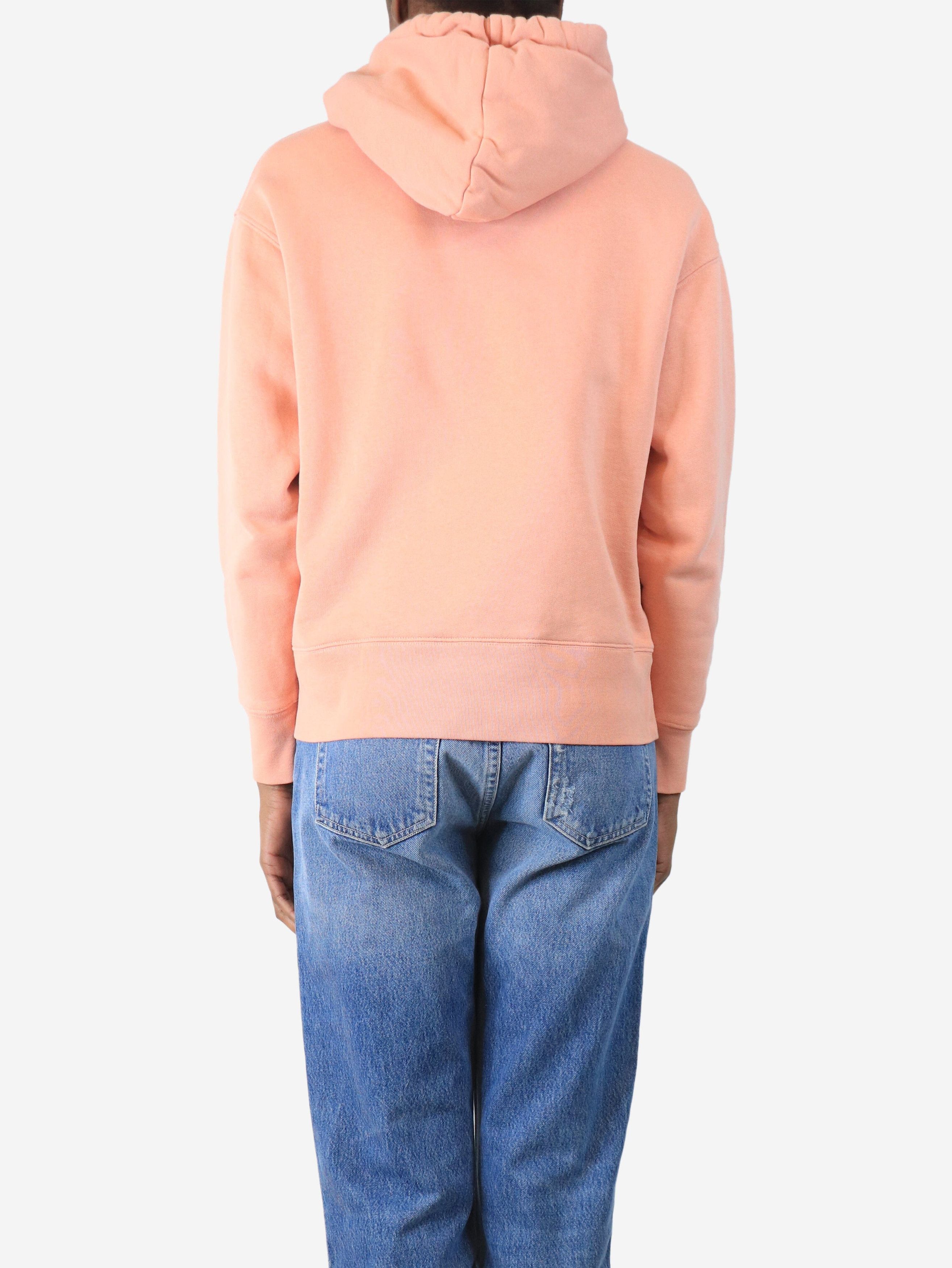 Acne Studios Salmon pink smiley face hoodie - XXS Size XXS / US 00 / IT 34 - 3 Thumbnail