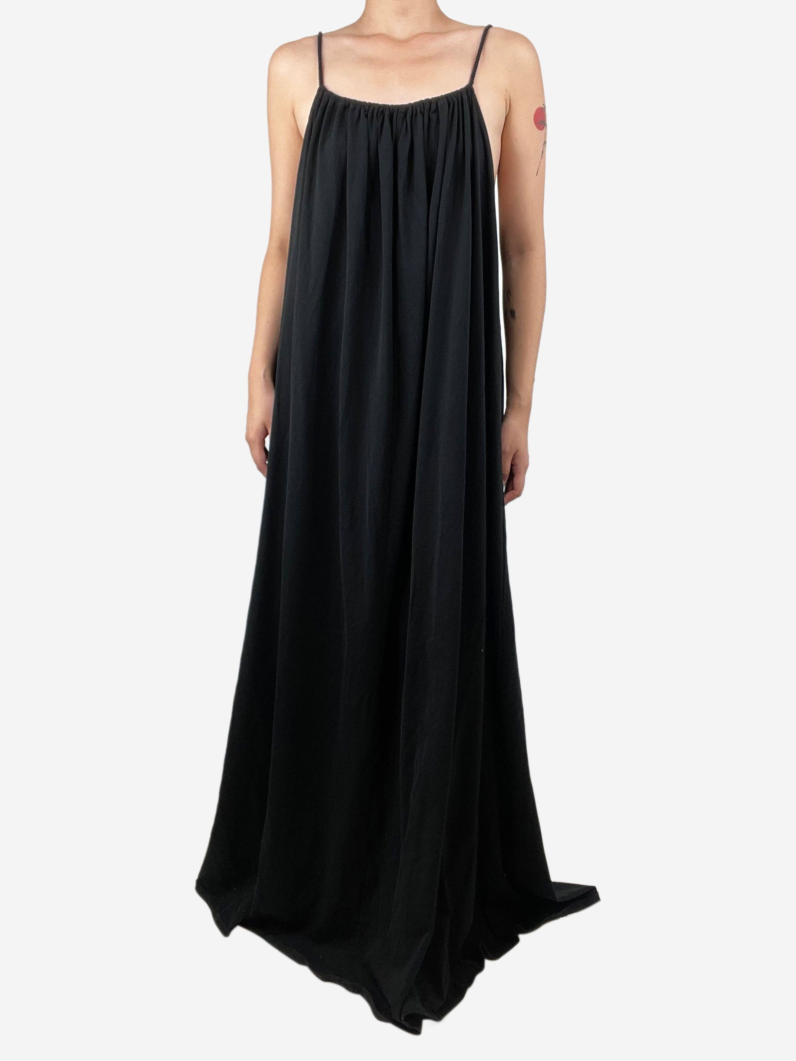 The Row Black cotton maxi dress - L Size L / US 10 / IT 46 - 3 Thumbnail