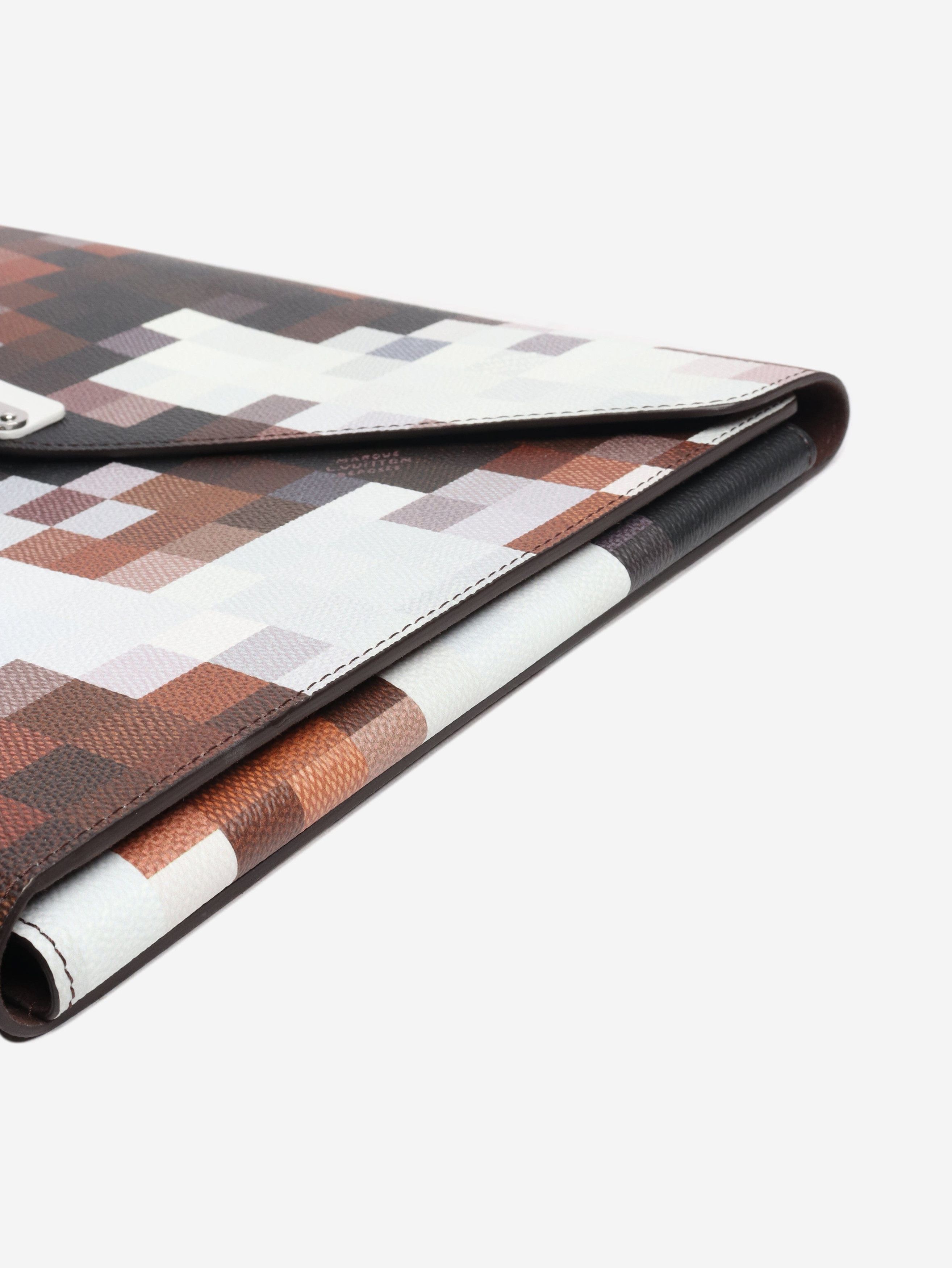 Louis Vuitton Brown Mark Folder Cowmooflage Size ONE SIZE - 3 Thumbnail