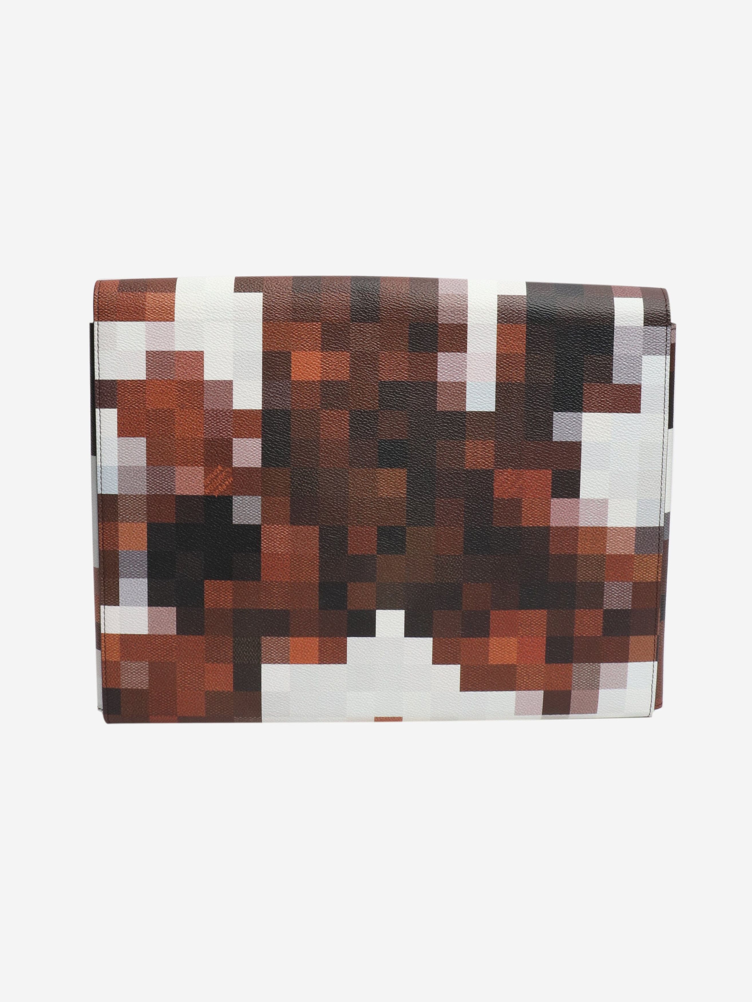 Louis Vuitton Brown Mark Folder Cowmooflage Size ONE SIZE - 2 Thumbnail