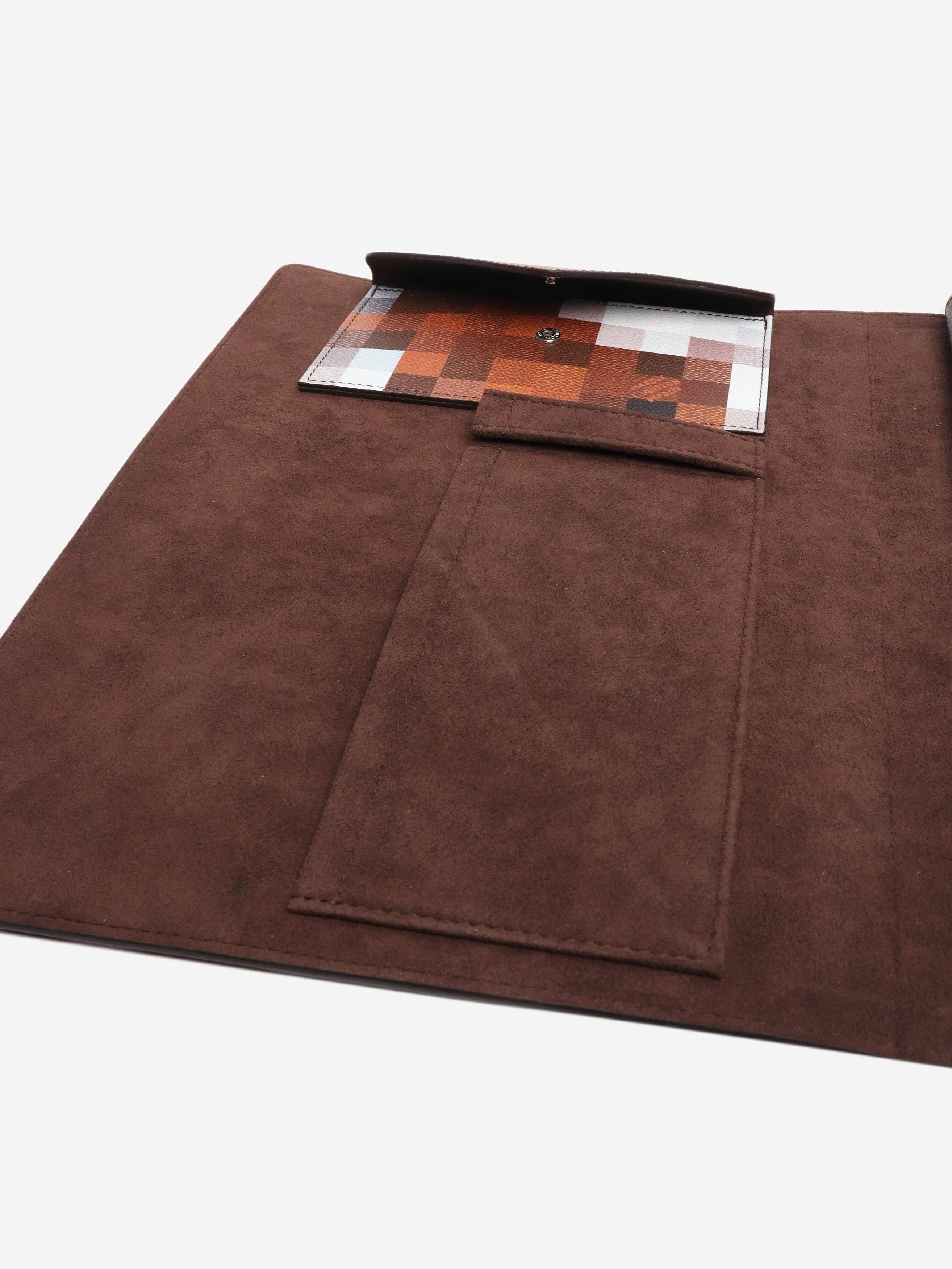 Louis Vuitton Brown Mark Folder Cowmooflage Size ONE SIZE - 6 Thumbnail