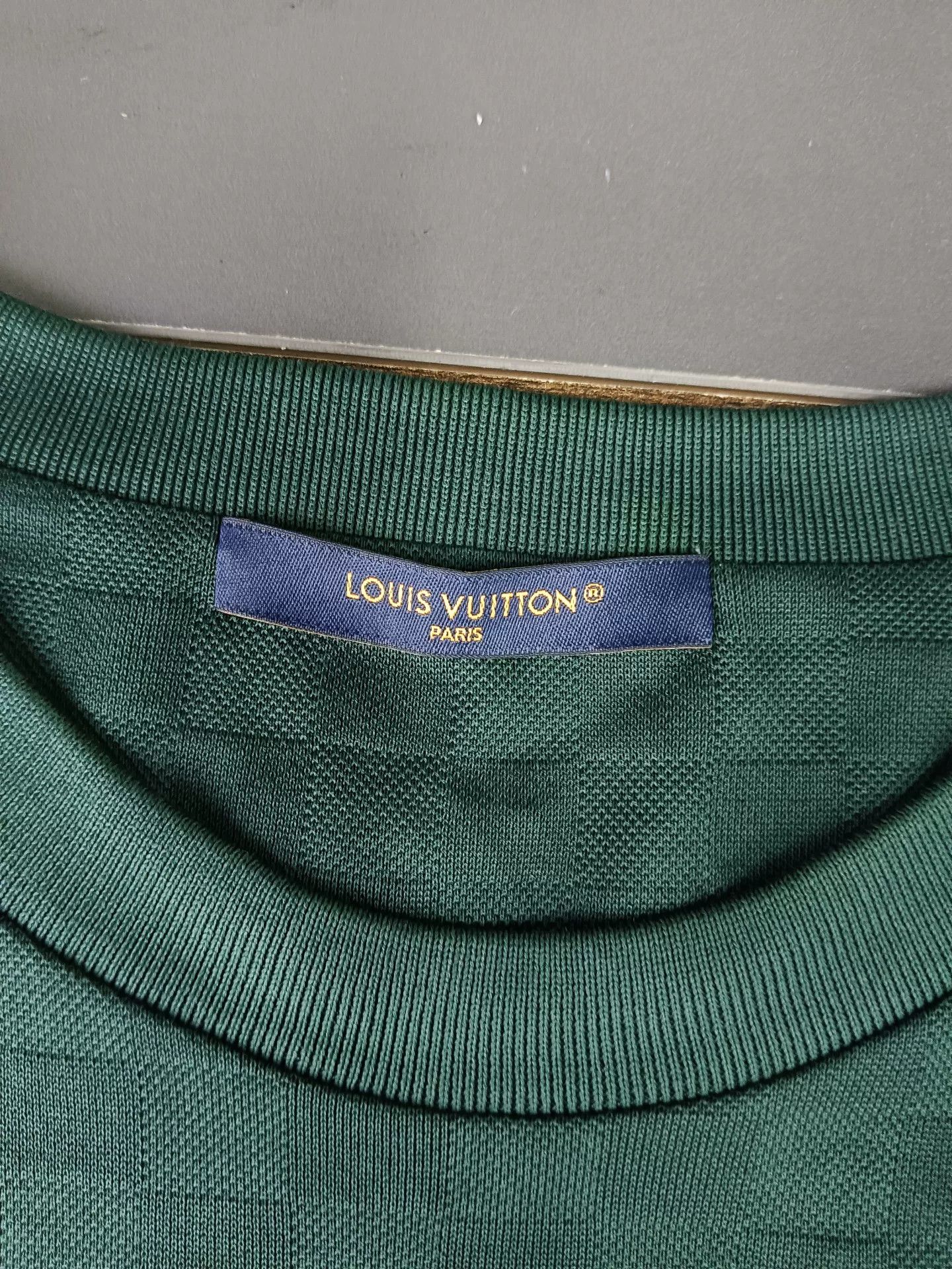 Louis Vuitton Louis Vuitton Damier Dog Blason T-Shirt XXL Size US XXL / EU 58 / 5 - 5 Thumbnail