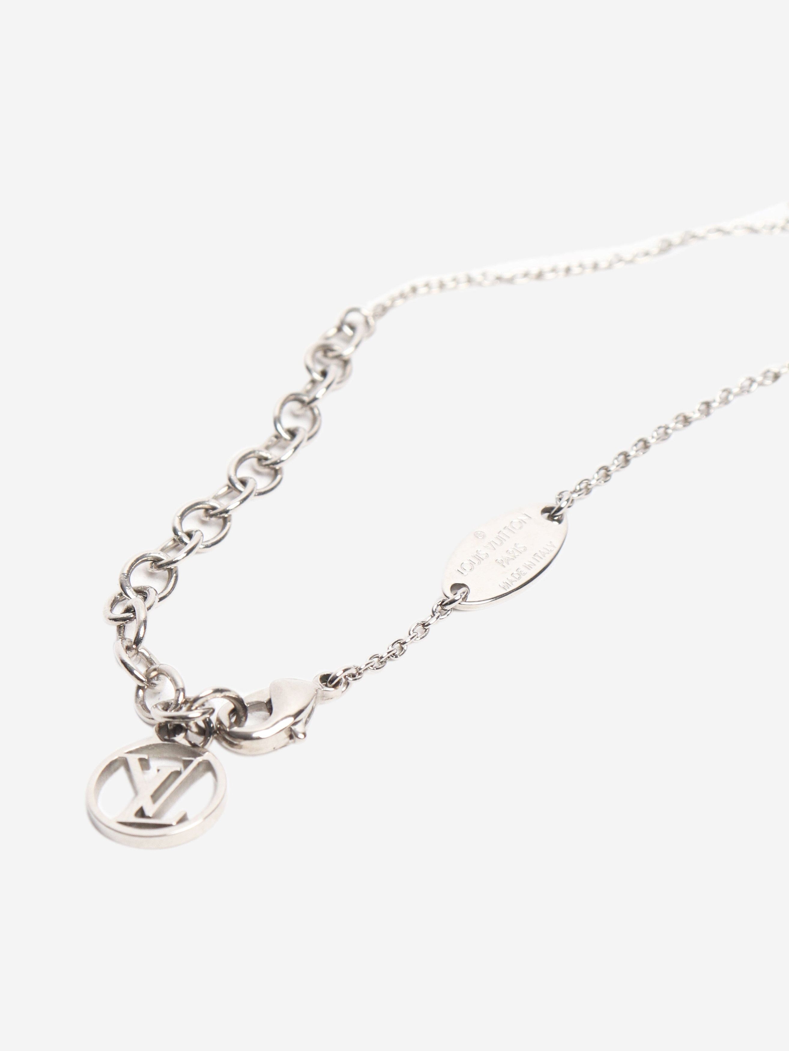 Louis Vuitton Silver Louisette necklace Size ONE SIZE - 2 Thumbnail