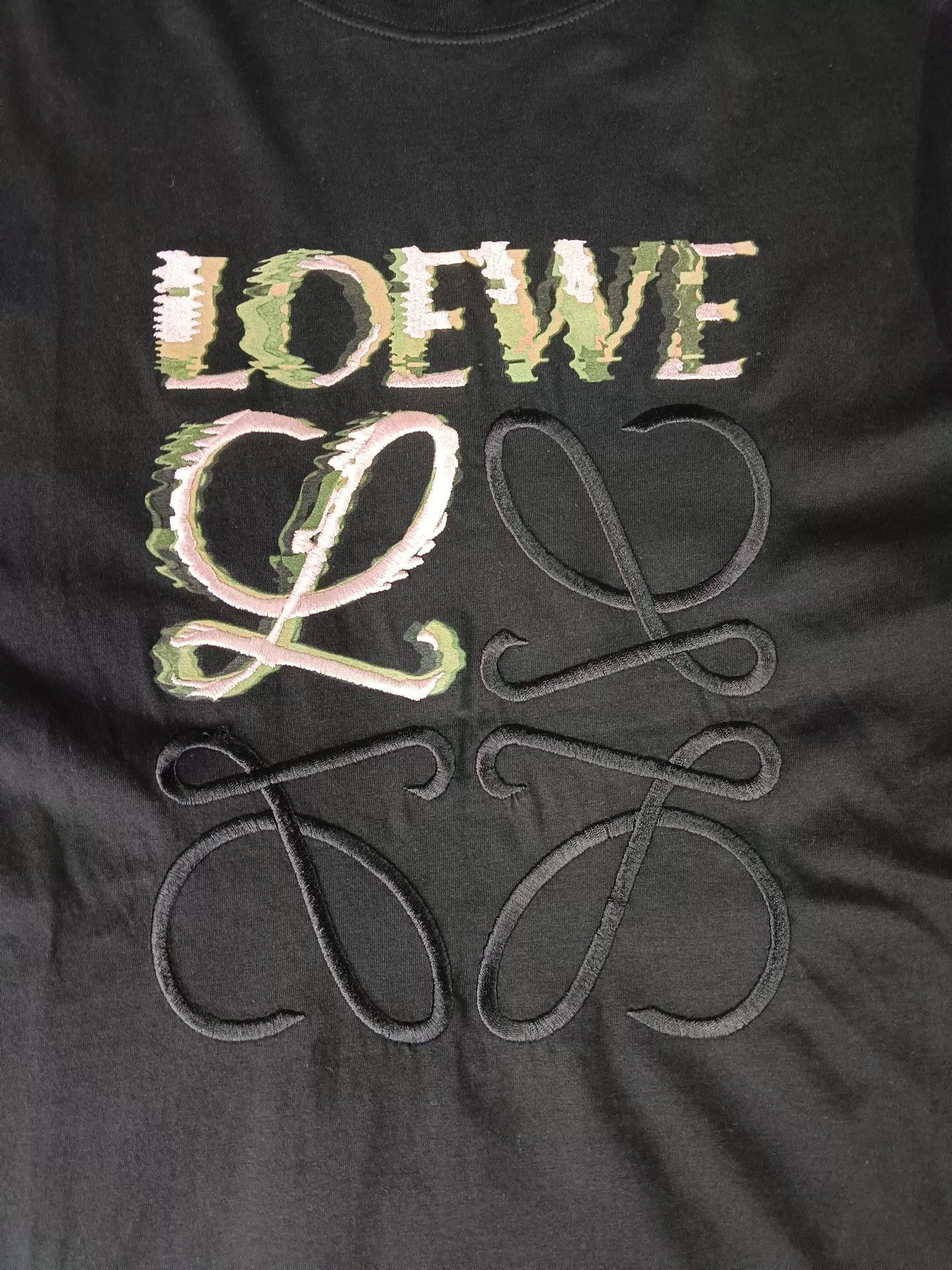 Loewe Loewe Anagram Logo Embroidered T-Shirt XL Size US XL / EU 56 / 4 - 3 Thumbnail