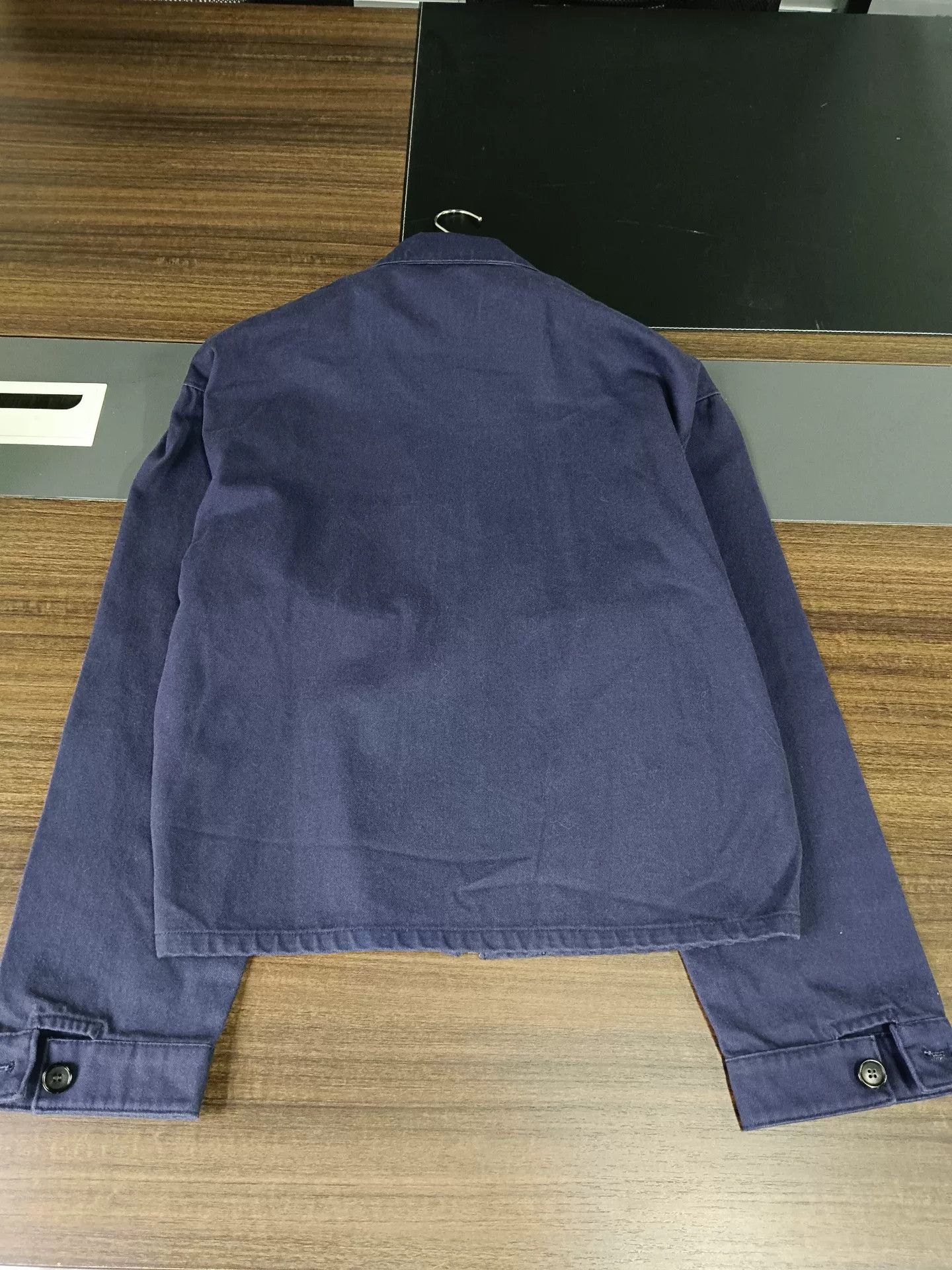 Prada Prada Navy Denim Jacket XL Size US XL / EU 56 / 4 - 6 Thumbnail