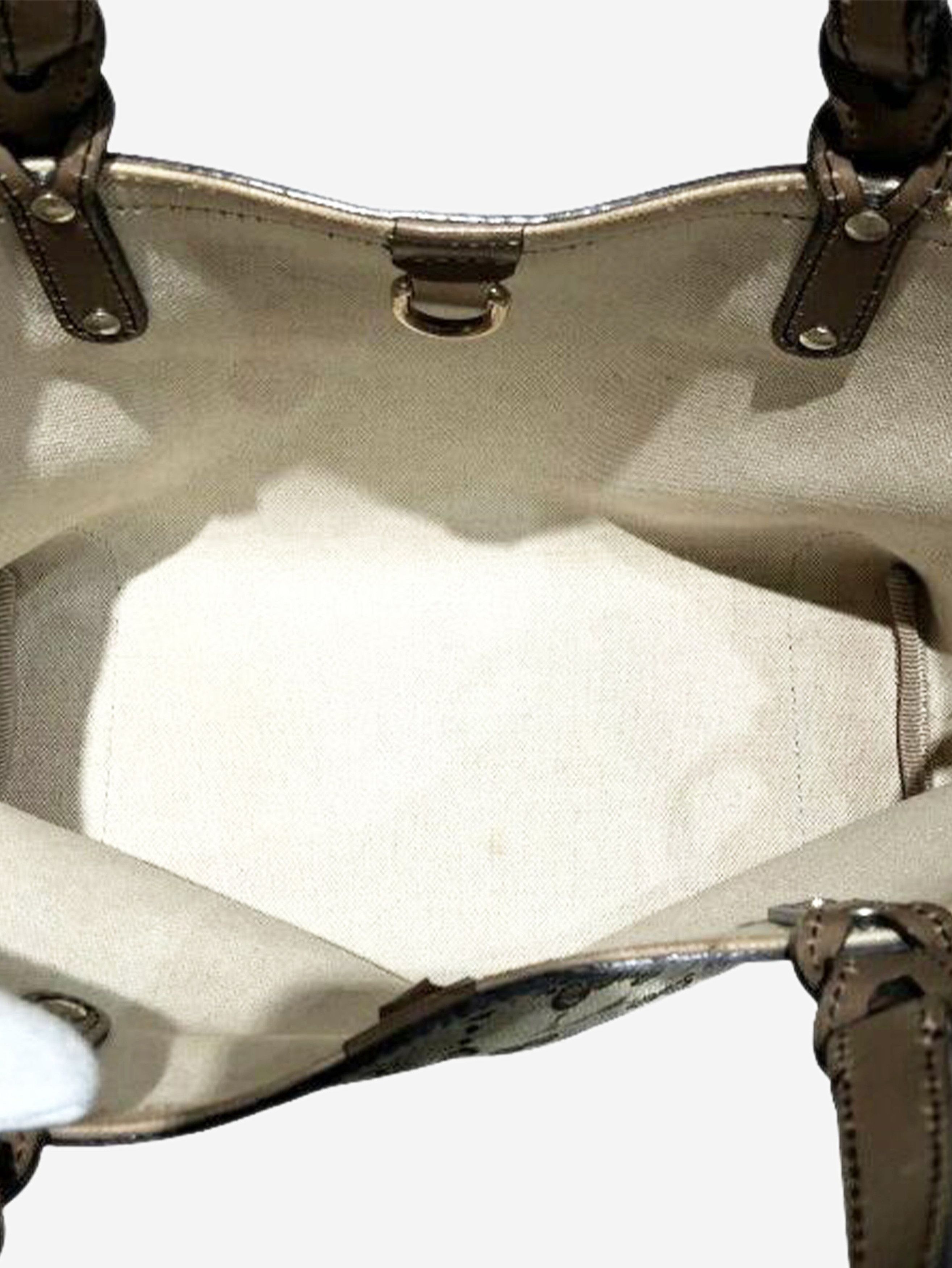 Gucci Brown GG canvas tote bag Size ONE SIZE - 5 Thumbnail