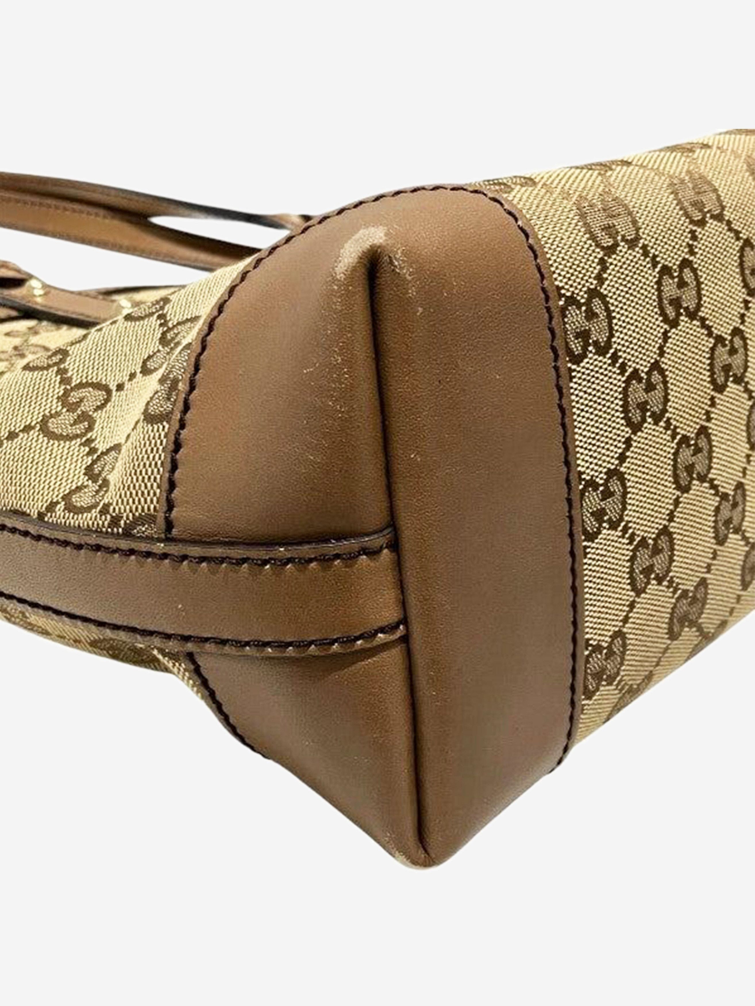 Gucci Brown GG canvas tote bag Size ONE SIZE - 8 Thumbnail