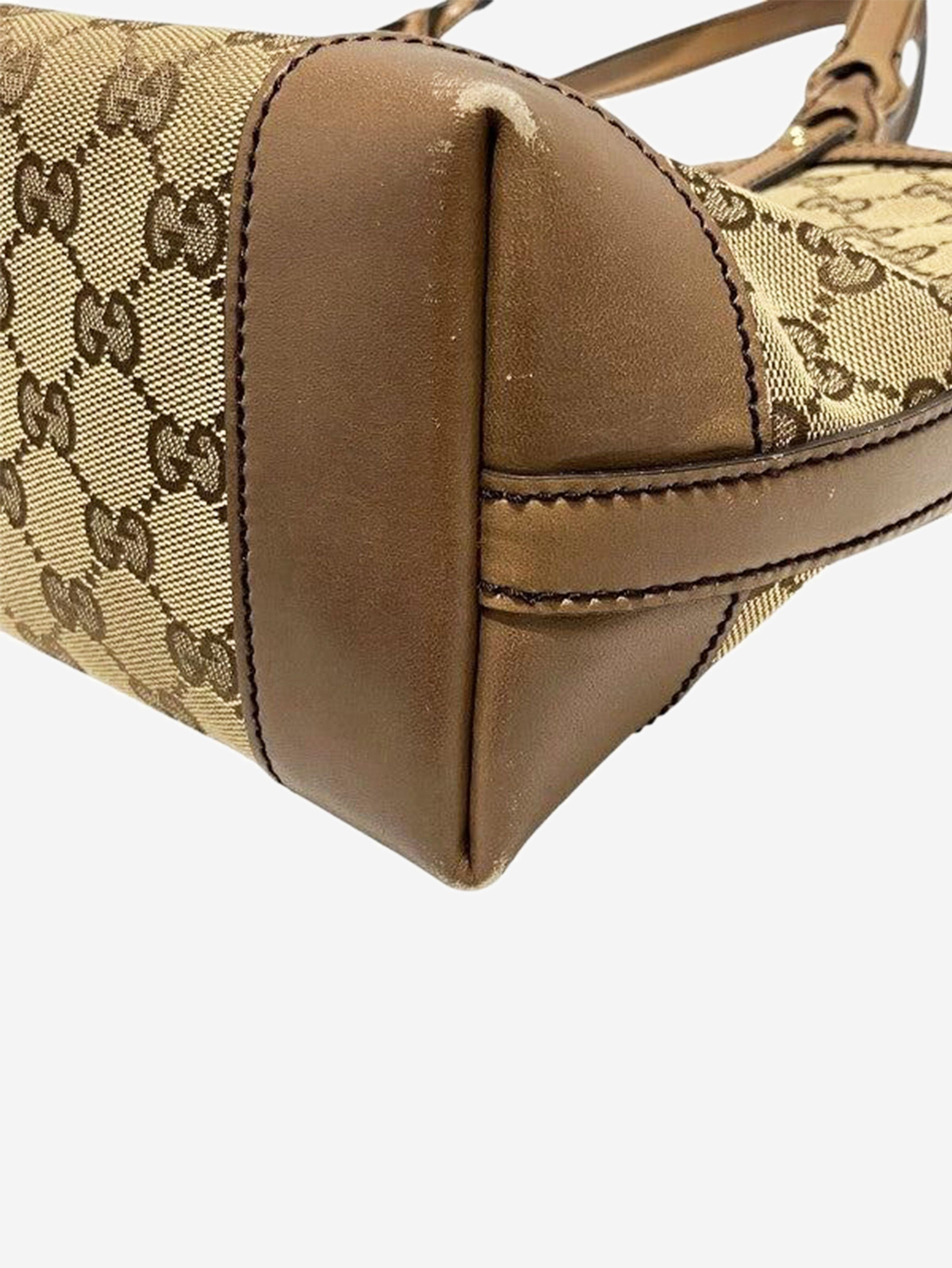 Gucci Brown GG canvas tote bag Size ONE SIZE - 7 Thumbnail