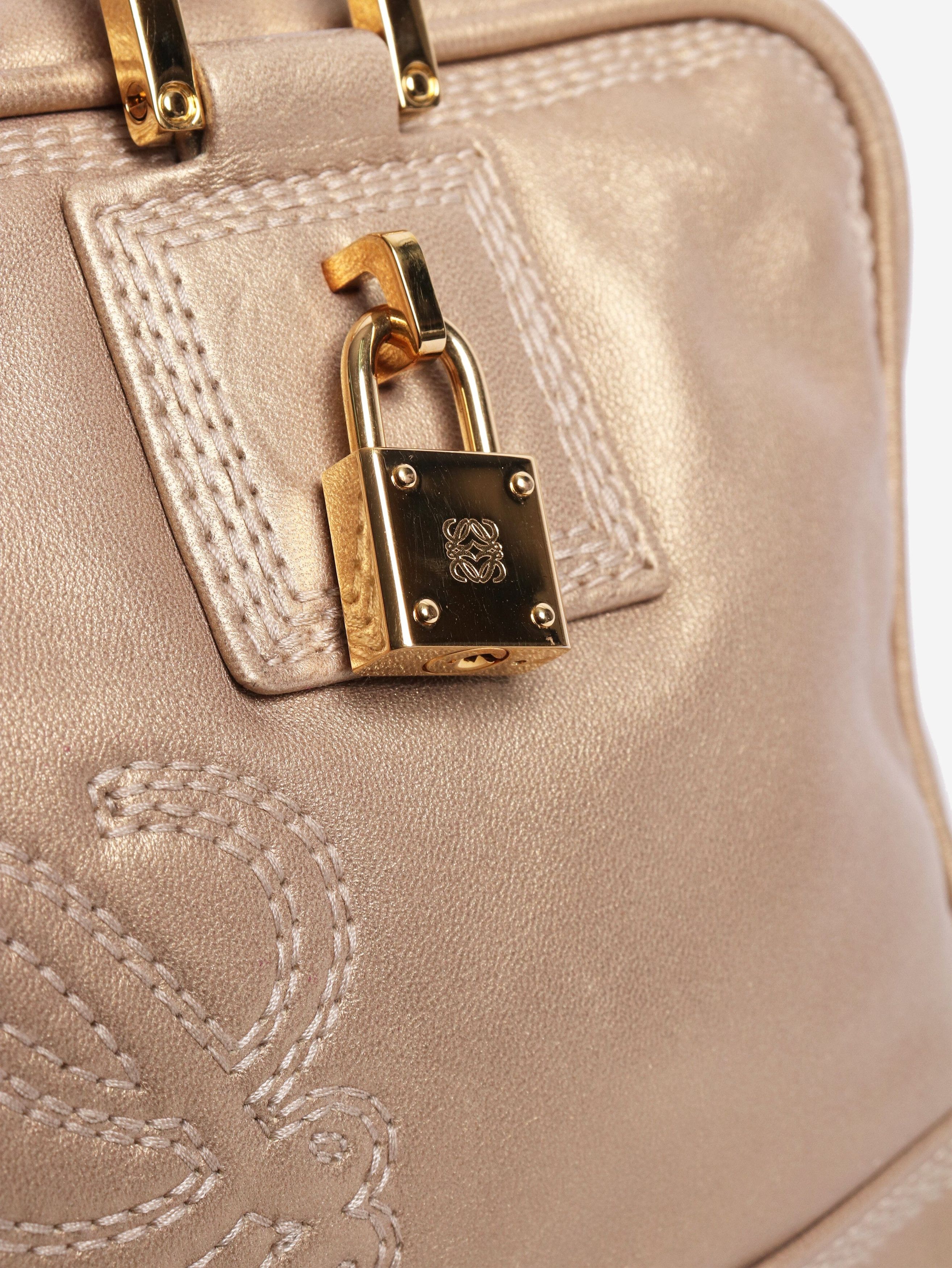 Loewe Gold Amazona leather bag Size ONE SIZE - 5 Thumbnail