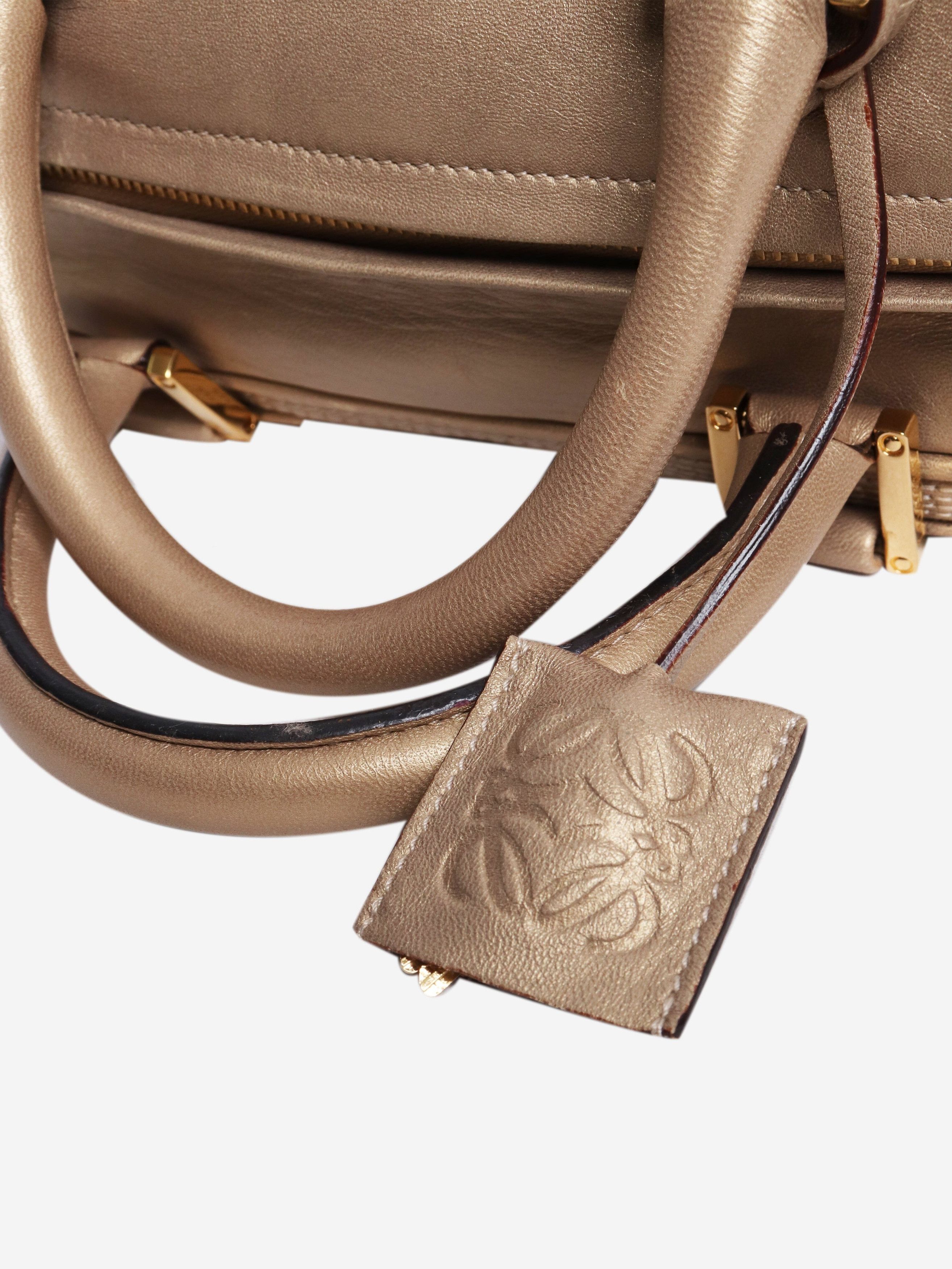Loewe Gold Amazona leather bag Size ONE SIZE - 7 Thumbnail