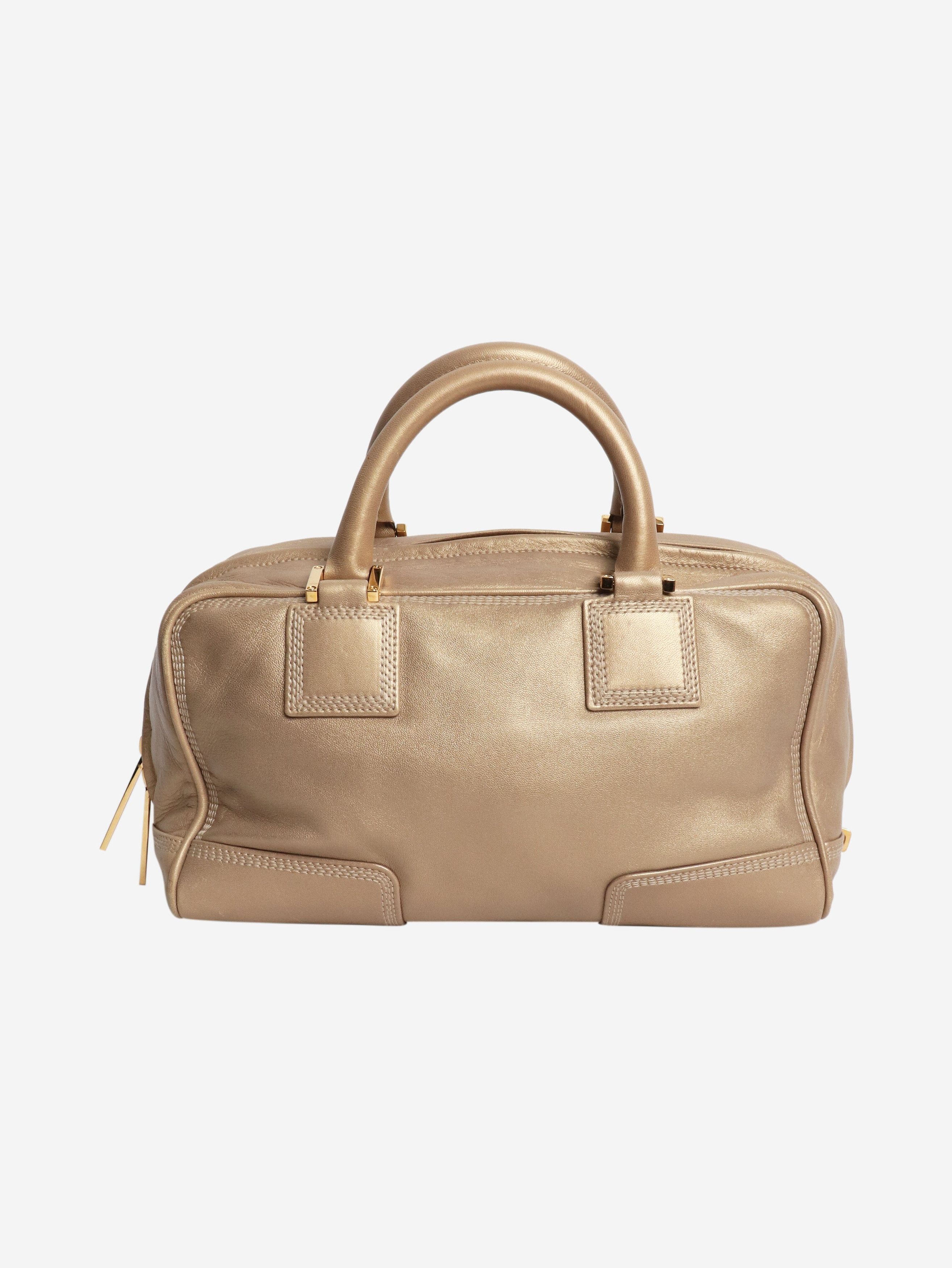 Loewe Gold Amazona leather bag Size ONE SIZE - 3 Thumbnail