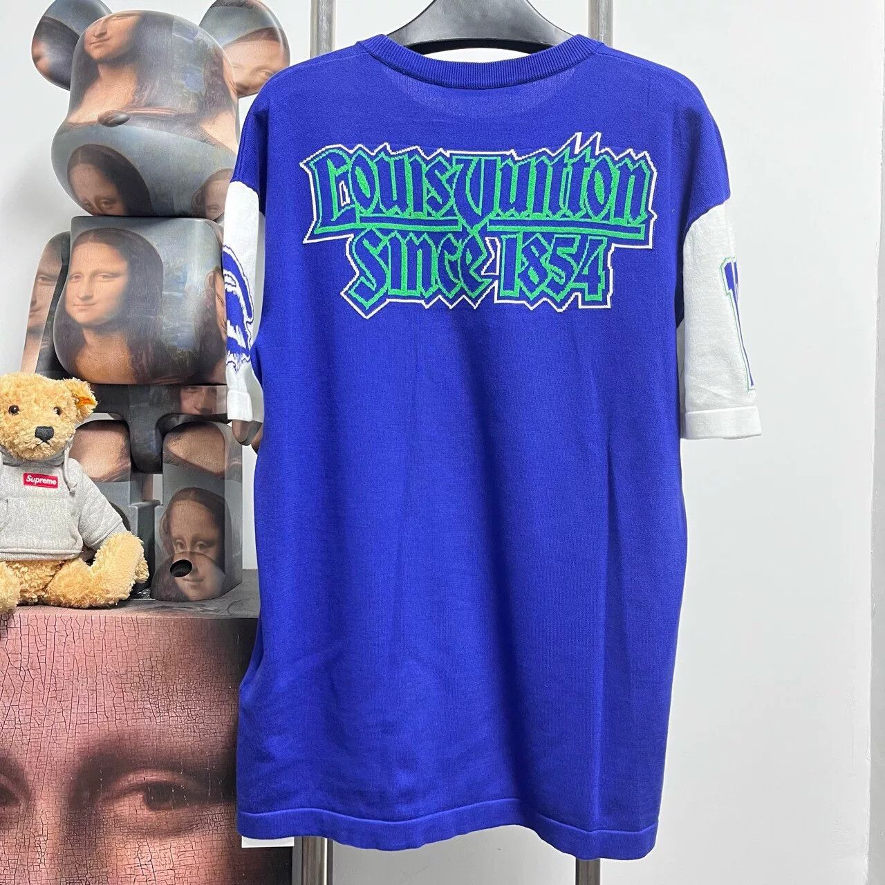 Louis Vuitton Louis Vuitton Graphic Knit T-Shirt Size M Size US M / EU 48-50 / 2 - 2 Thumbnail