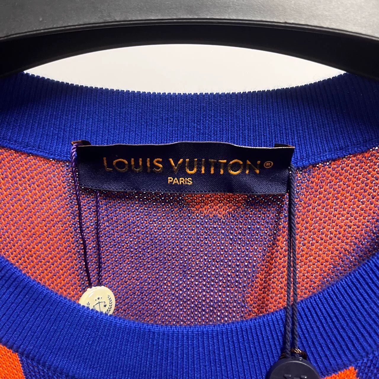 Louis Vuitton Louis Vuitton Piper Saxophone Knit Shirt Size L Size US L / EU 52-54 / 3 - 3 Thumbnail