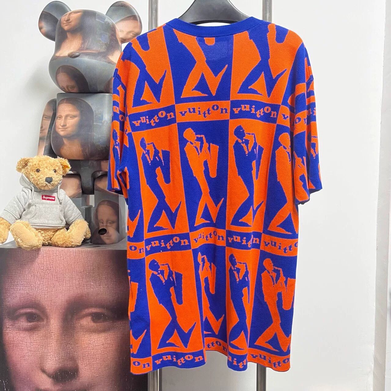 Louis Vuitton Louis Vuitton Piper Saxophone Knit Shirt Size L Size US L / EU 52-54 / 3 - 2 Thumbnail