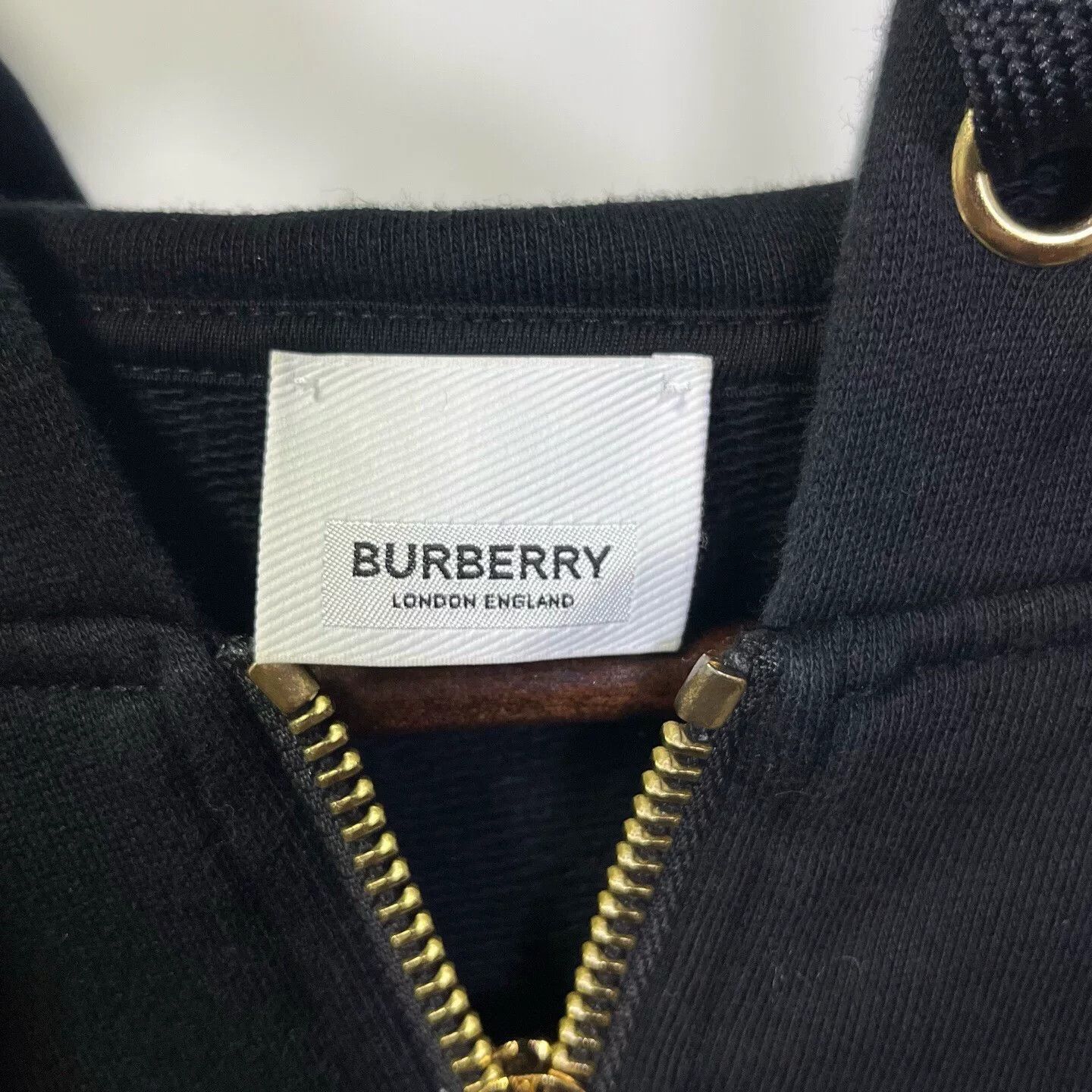 Burberry Burberry Check Stripe Zip Hoodie Size S Size US S / EU 44-46 / 1 - 3 Thumbnail