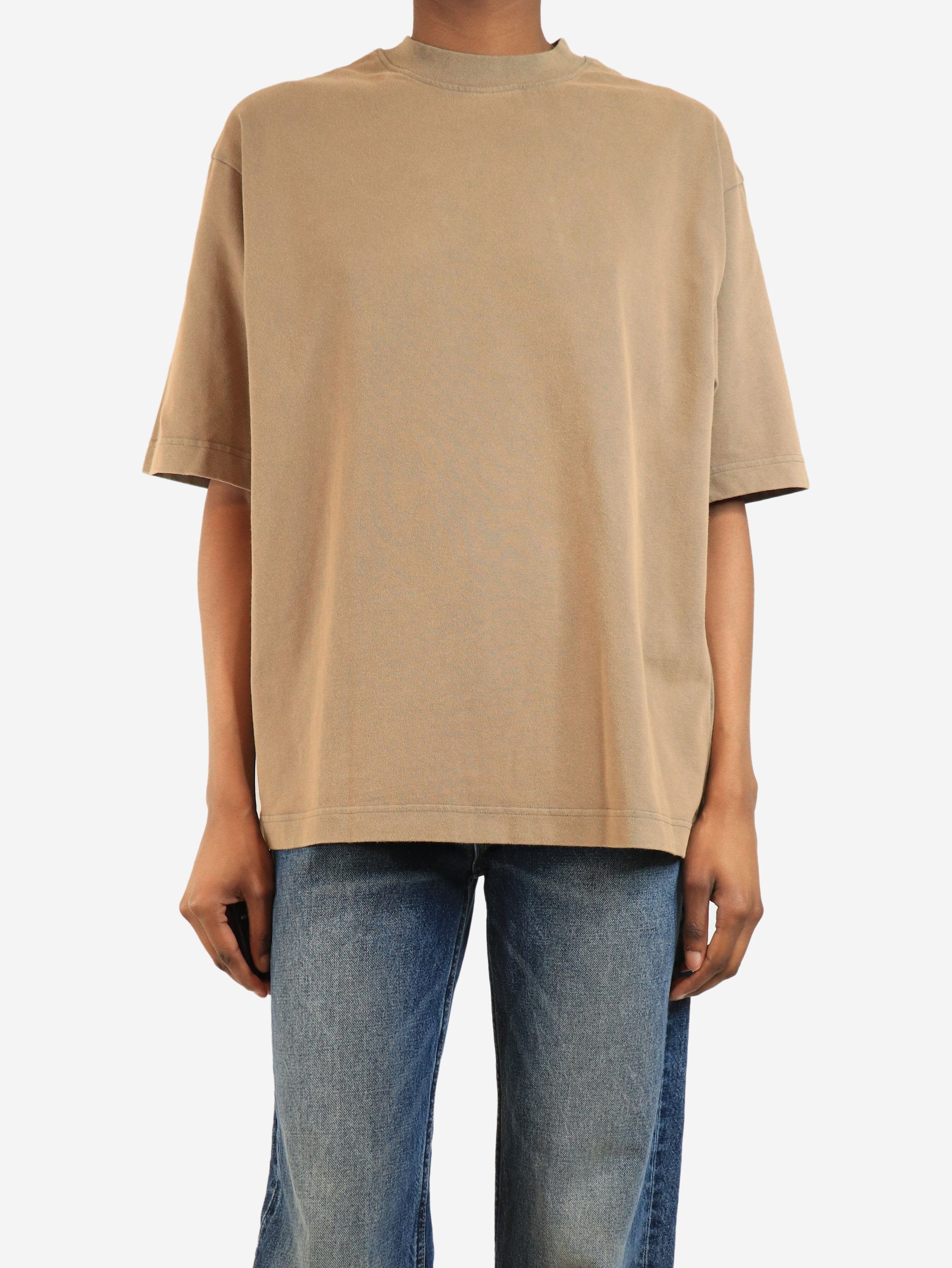 Acne Studios Brown faded t-shirt - XS Size XS / US 0-2 / IT 36-38 - 4 Thumbnail