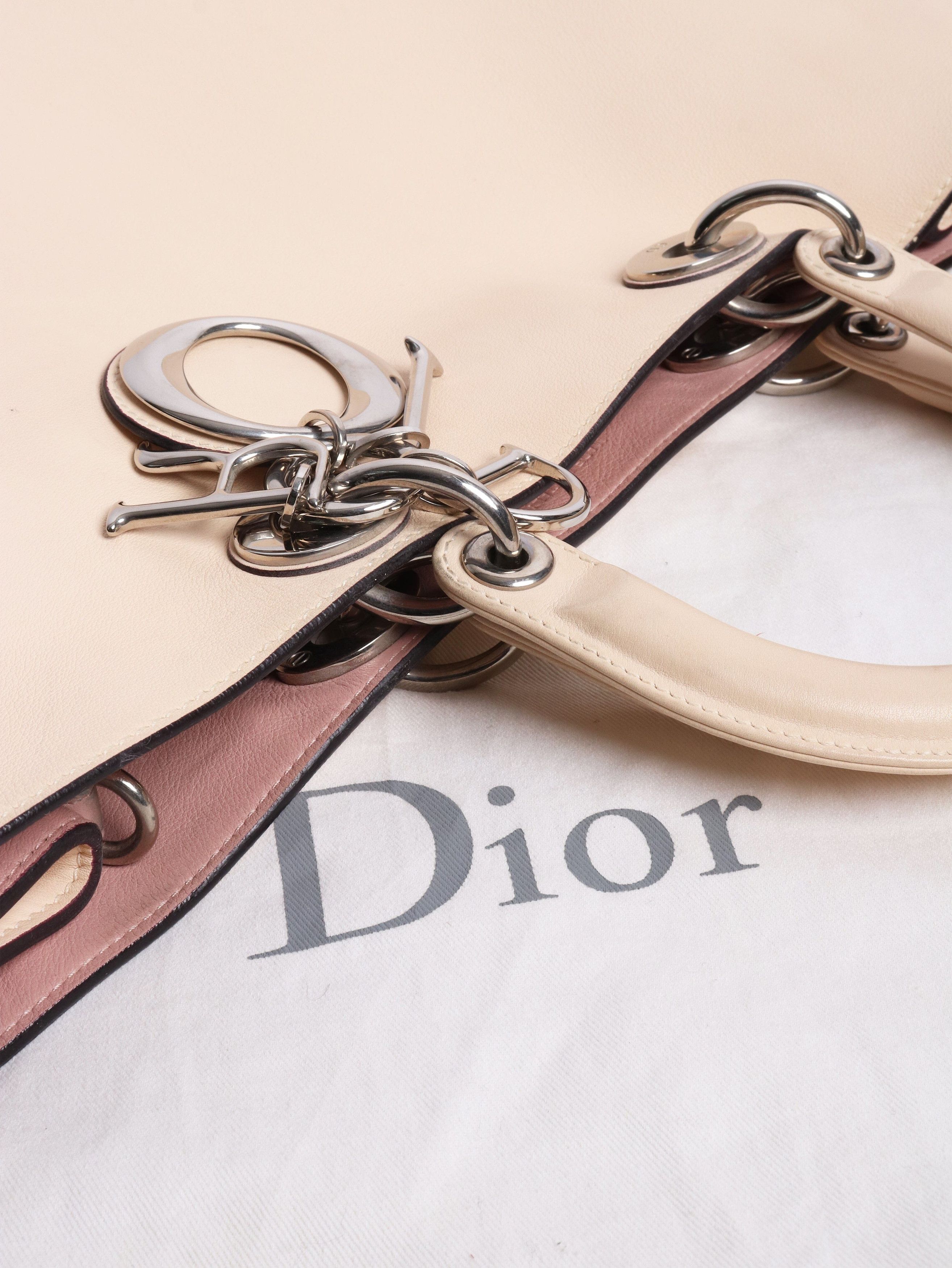 Dior Cream large issimo tote bag Size ONE SIZE - 9 Thumbnail