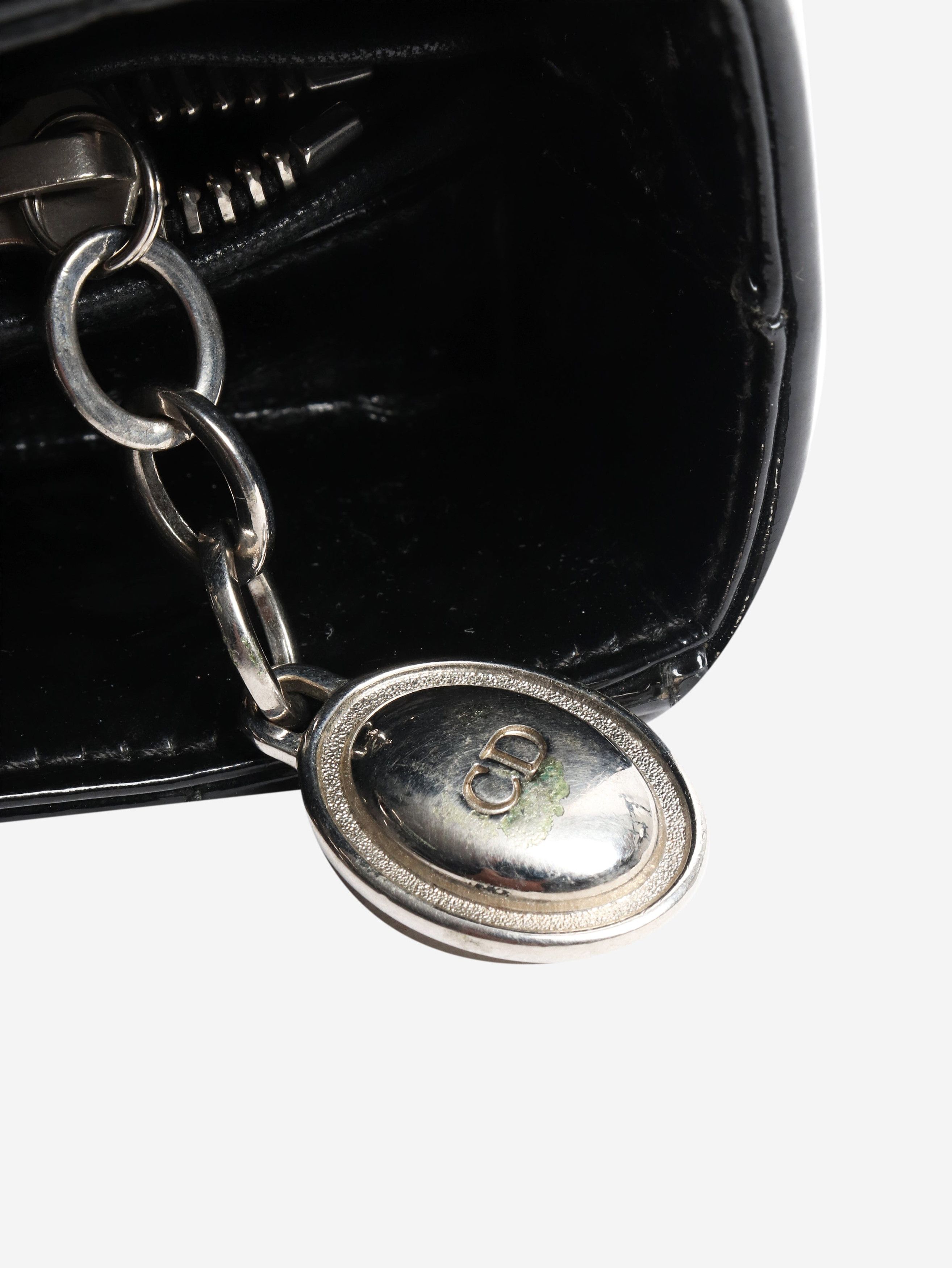 Dior Black 2009 patent Lady bag Size ONE SIZE - 6 Thumbnail