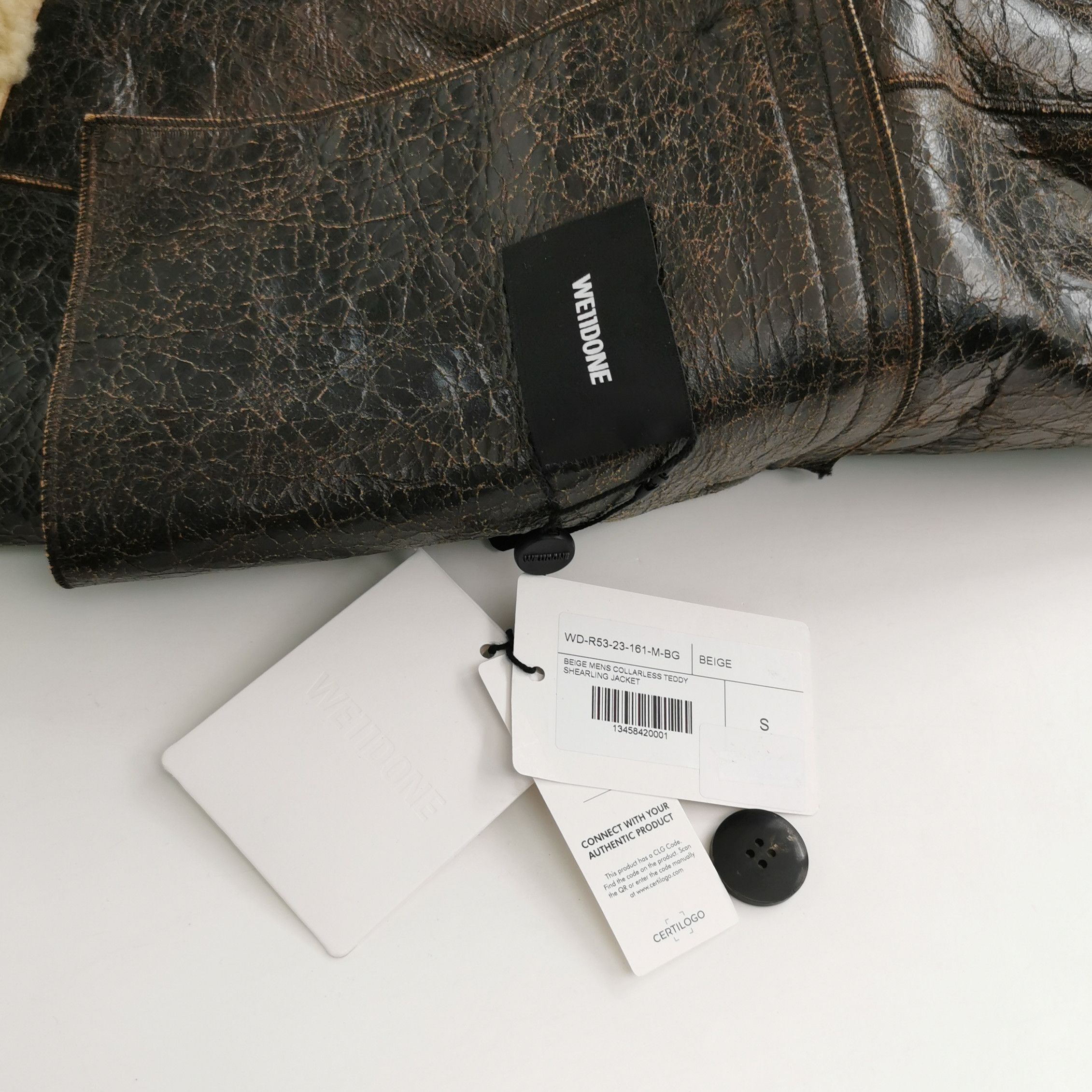 WE11DONE We11done Reversible Shearling Teddy Jacket S Size US S / EU 44-46 / 1 - 4 Thumbnail