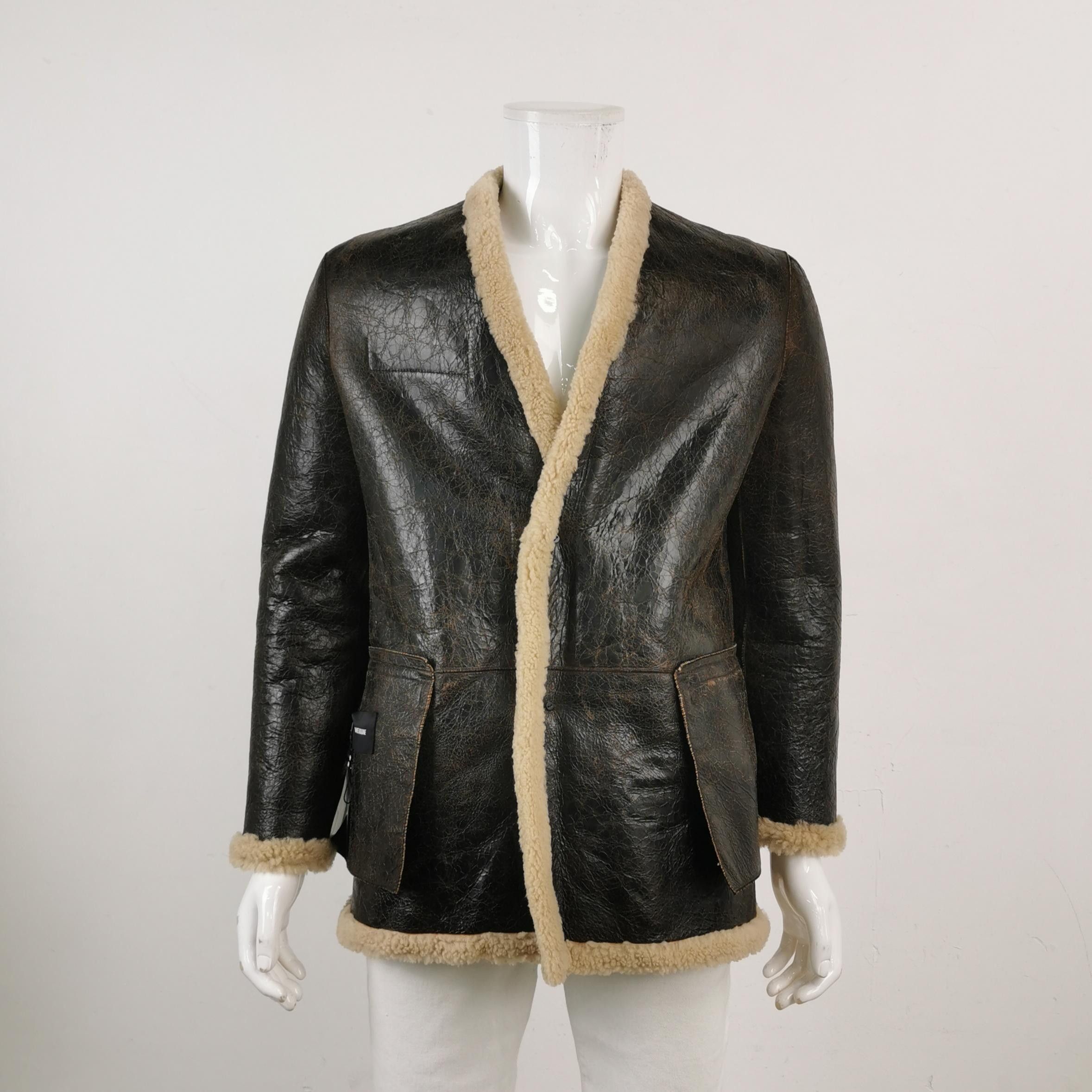 WE11DONE We11done Reversible Shearling Teddy Jacket S Size US S / EU 44-46 / 1 - 3 Thumbnail