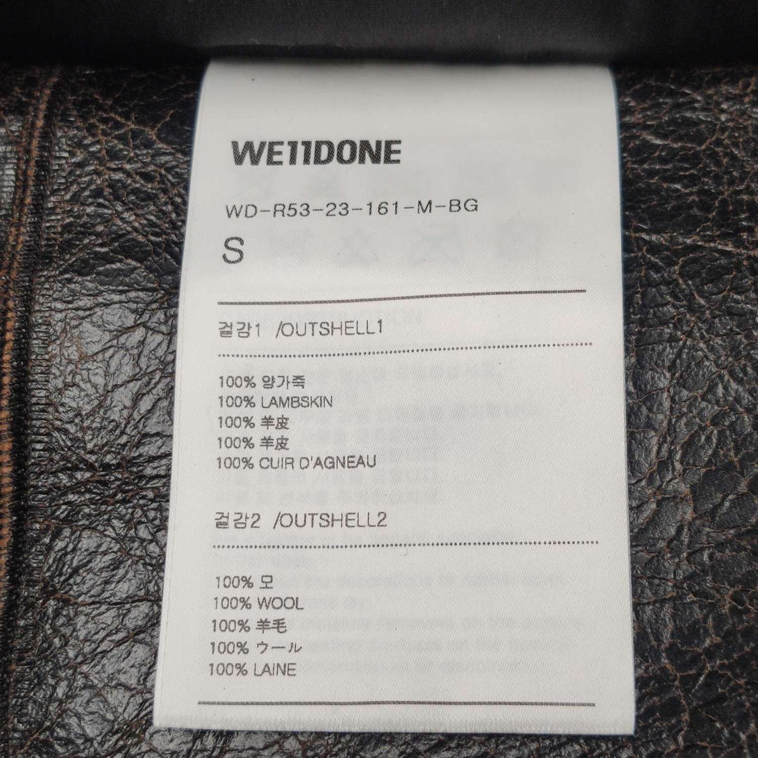 WE11DONE We11done Reversible Shearling Teddy Jacket S Size US S / EU 44-46 / 1 - 7 Thumbnail