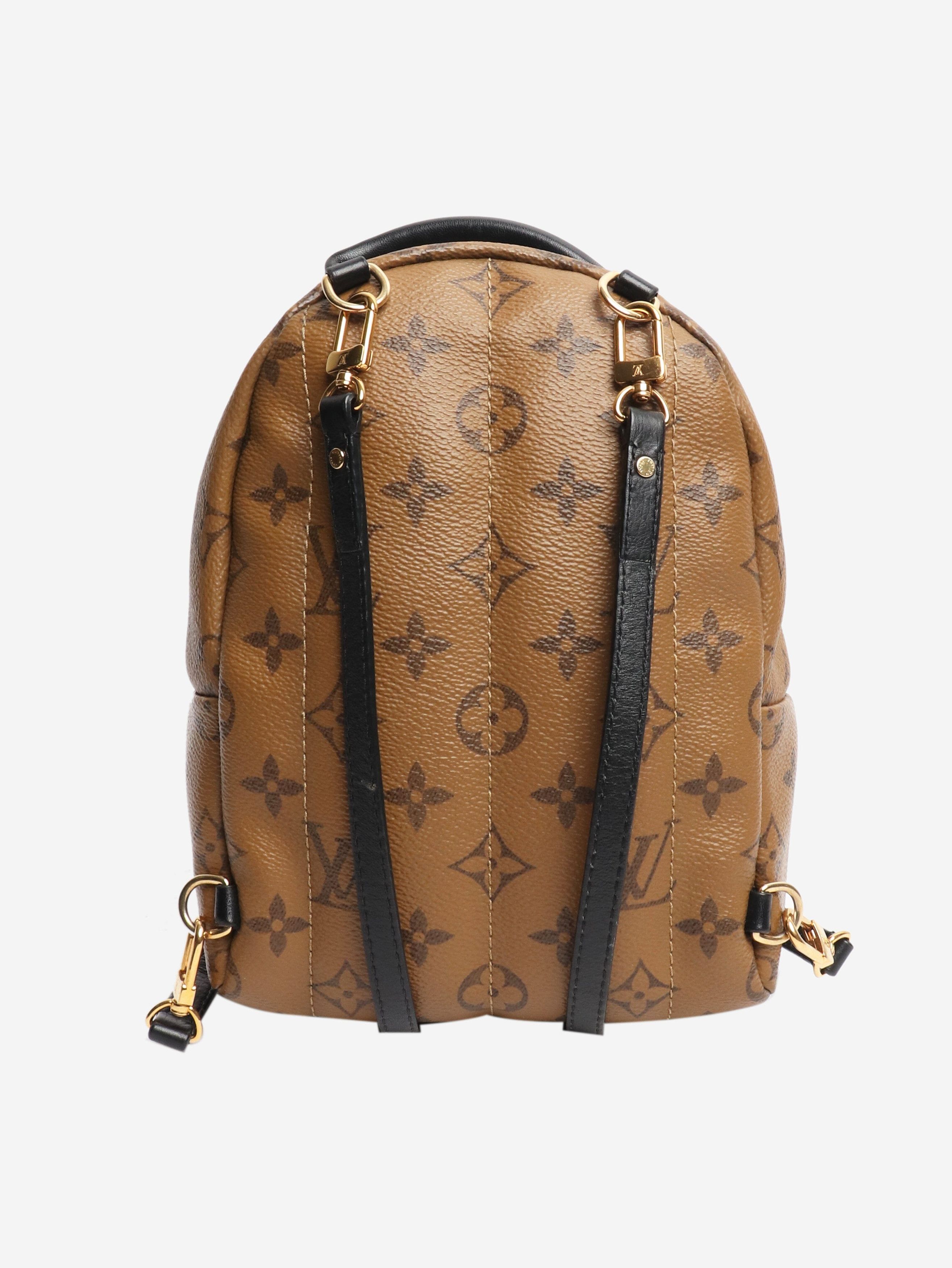 Louis Vuitton Brown Palm Springs Monogram mini backpack Size ONE SIZE - 2 Thumbnail