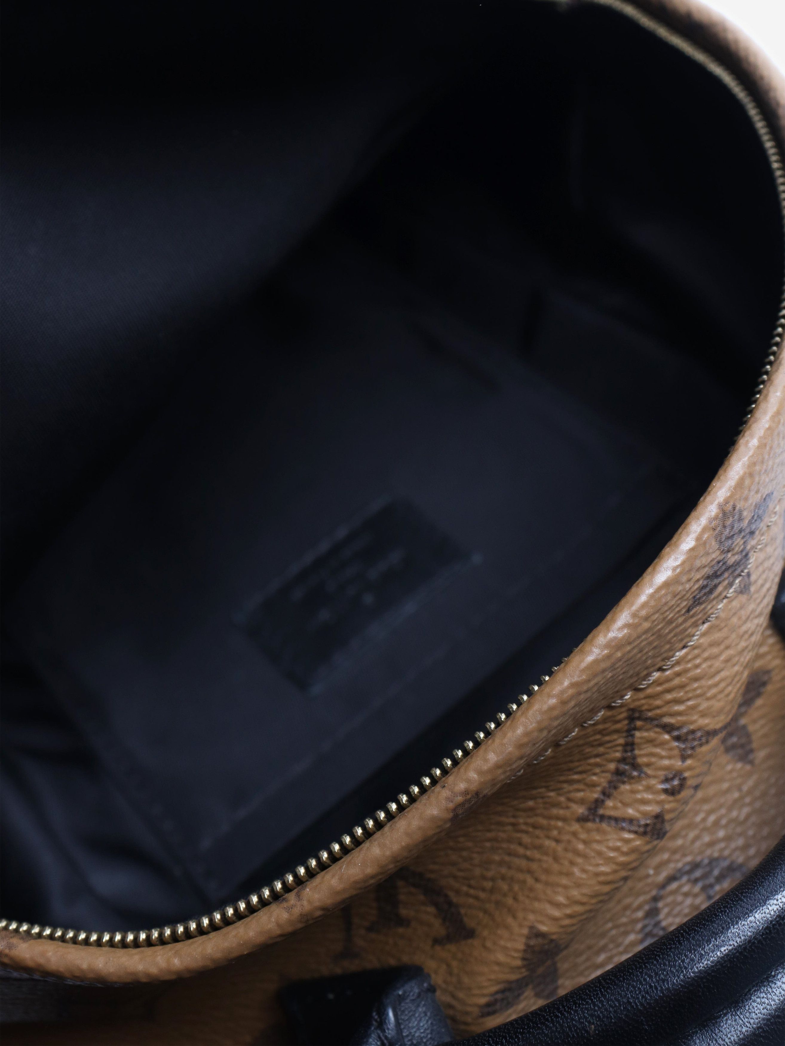 Louis Vuitton Brown Palm Springs Monogram mini backpack Size ONE SIZE - 4 Thumbnail