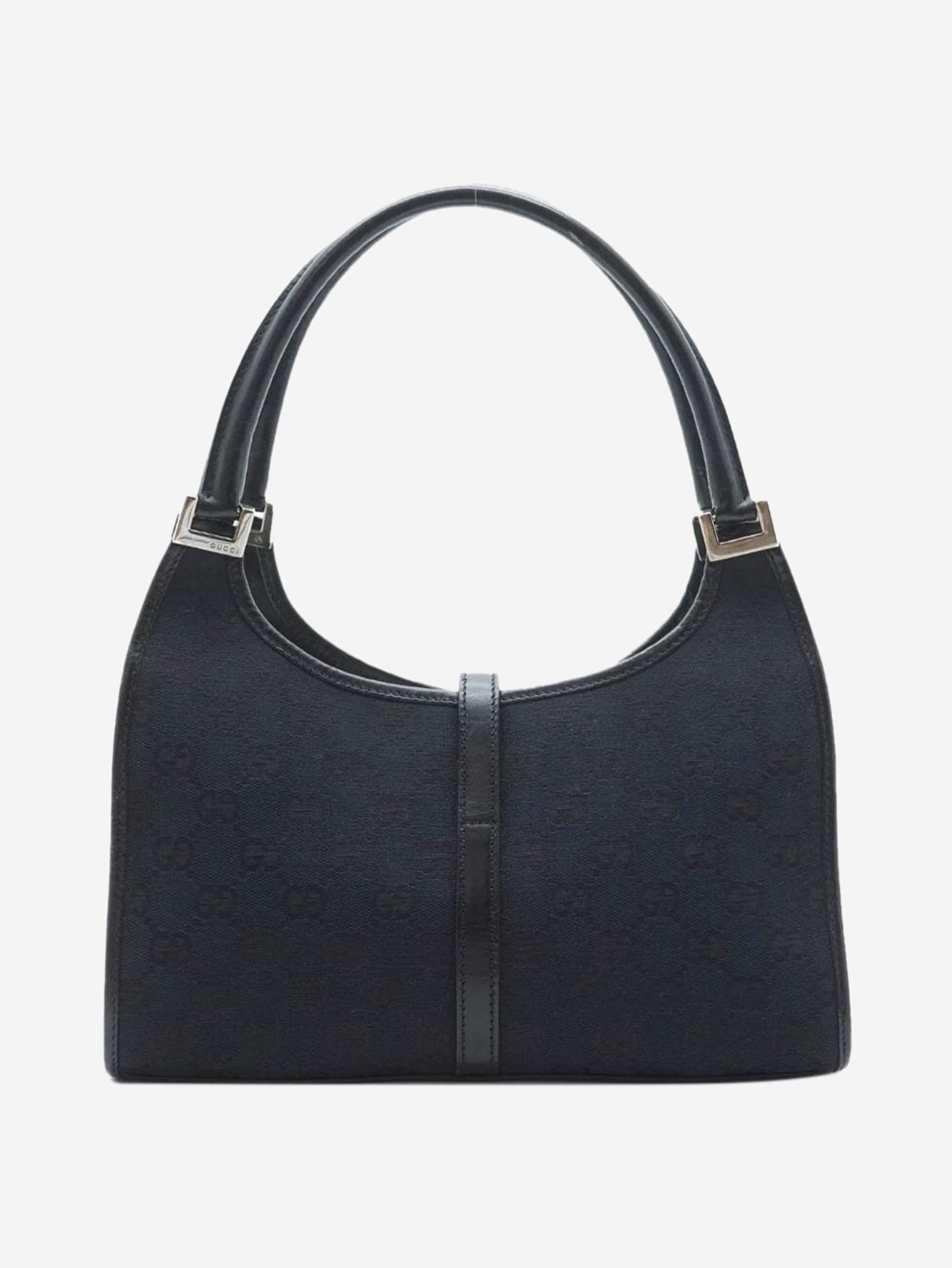 Gucci Black Jackie canvas and leather bag Size ONE SIZE - 2 Thumbnail
