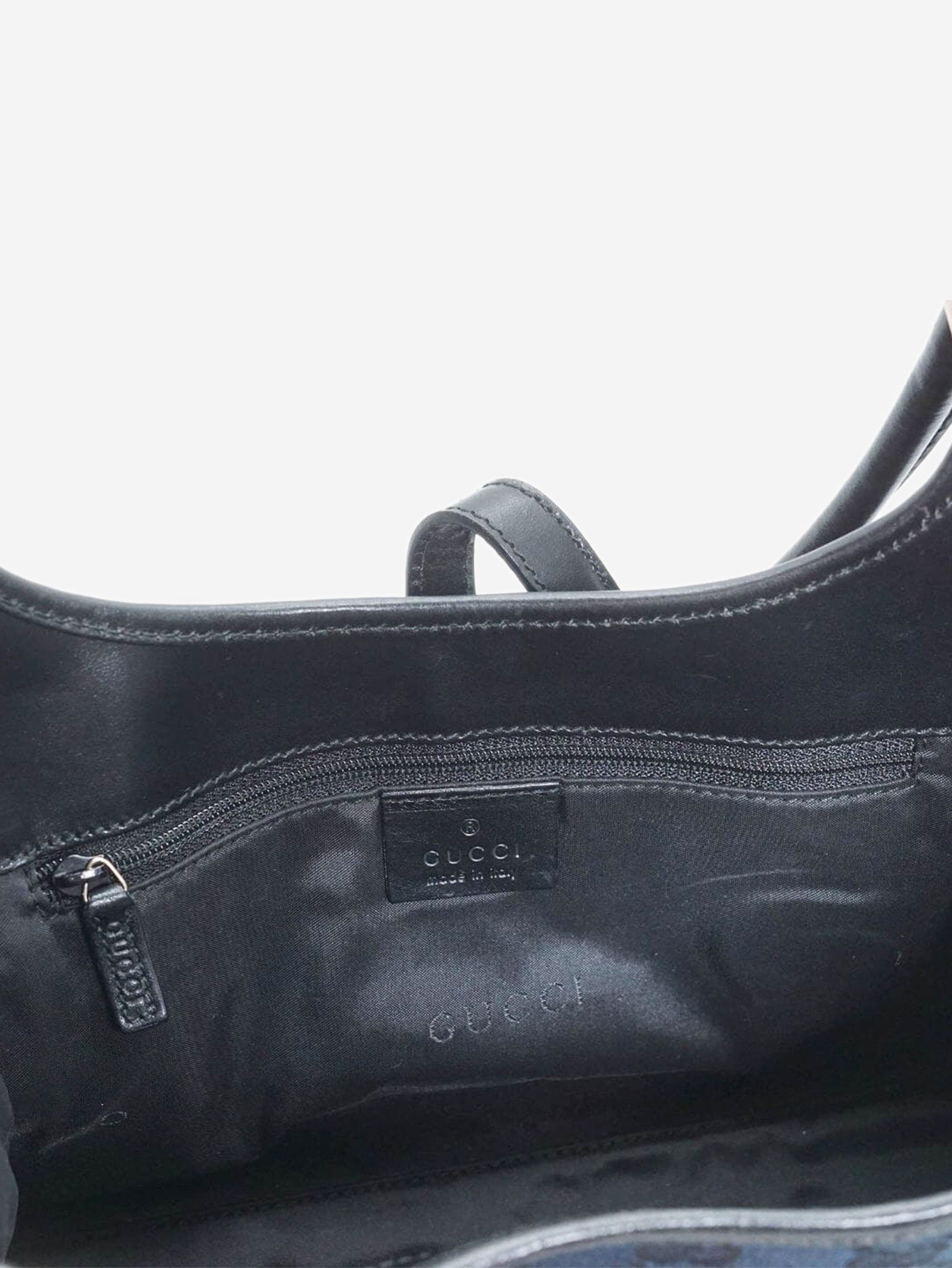 Gucci Black Jackie canvas and leather bag Size ONE SIZE - 14 Thumbnail