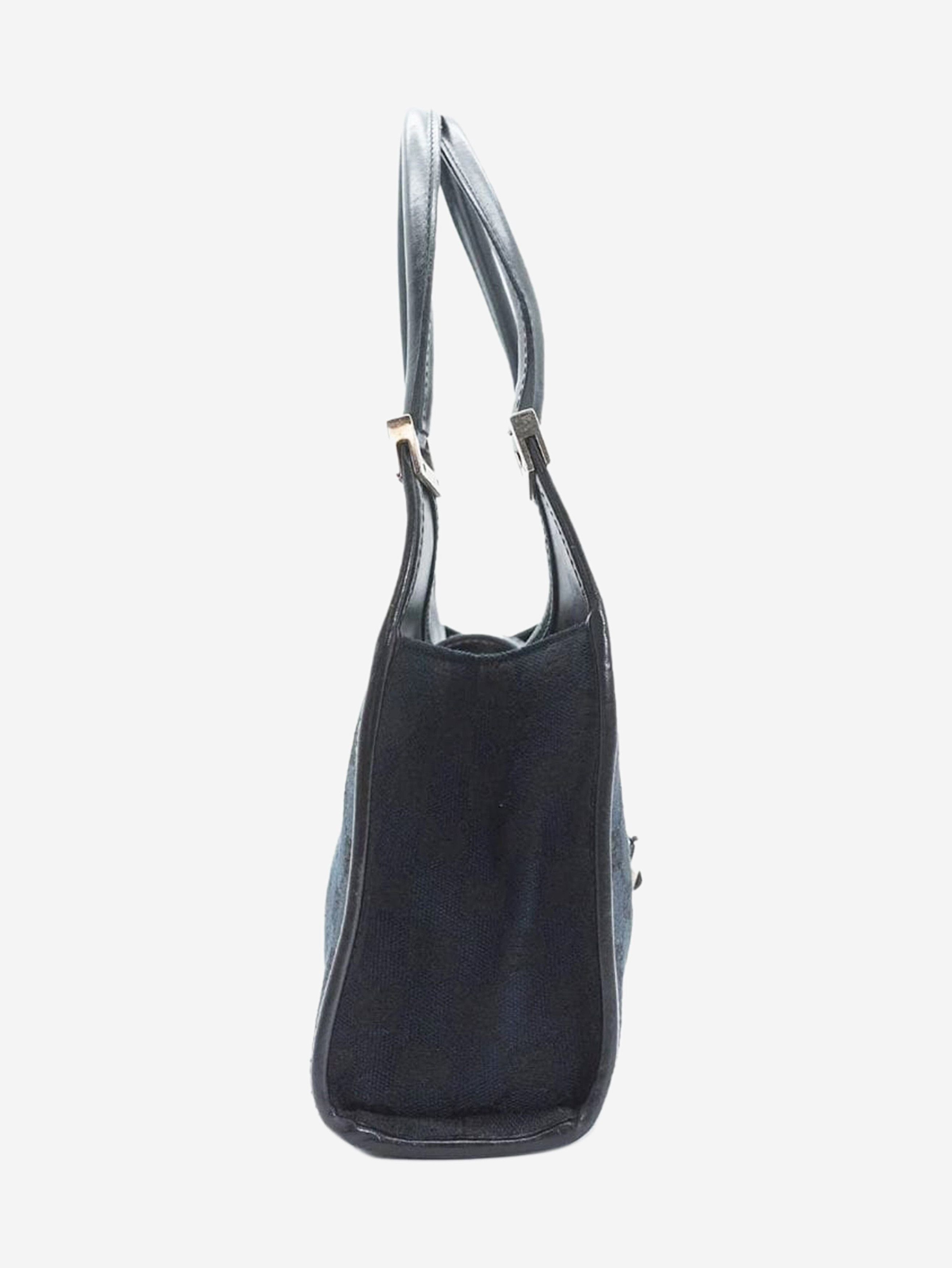 Gucci Black Jackie canvas and leather bag Size ONE SIZE - 3 Thumbnail